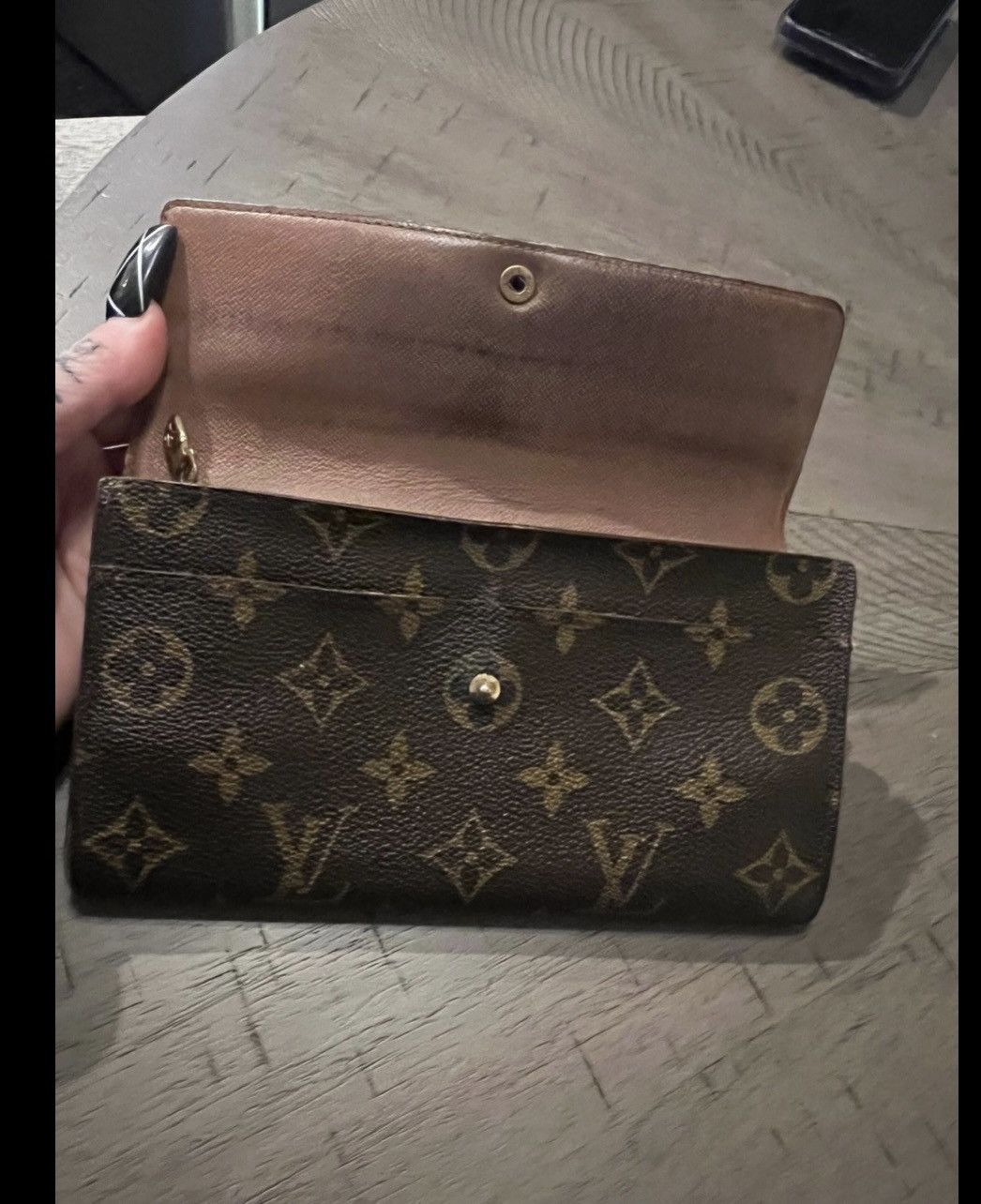 Louis Vuitton Pre loved Louis Vuitton wallet Size ONE SIZE - 6 Thumbnail