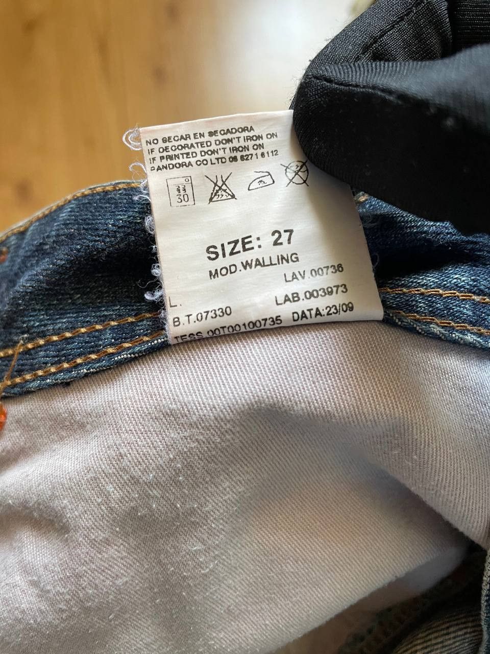 Diesel × If Six Was Nine × Japanese Brand Diesel vintage y2k faded jeans Size US 27 - 8 Thumbnail