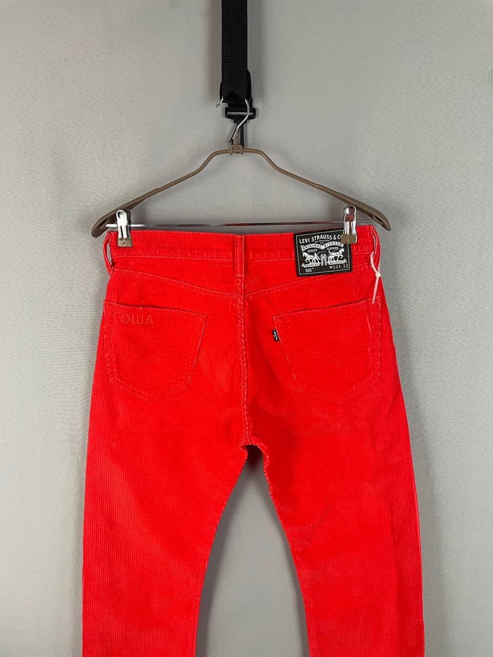 Gosha Rubchinskiy Gosha Rubchinskiy x Levi’s Red Corduroy Pants Size US 30 / EU 46 - 10 Thumbnail