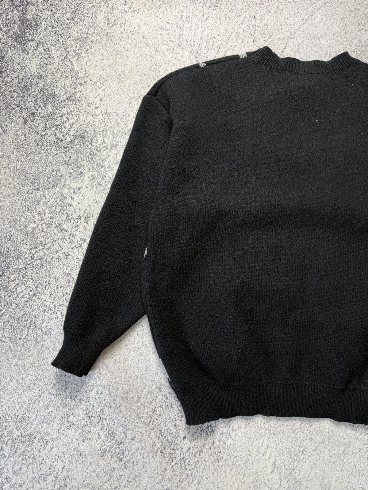 Japanese Brand Vintage Spider Web Knit Sweater Warm Pullover Jacquard Size US XL / EU 56 / 4 - 14 Thumbnail