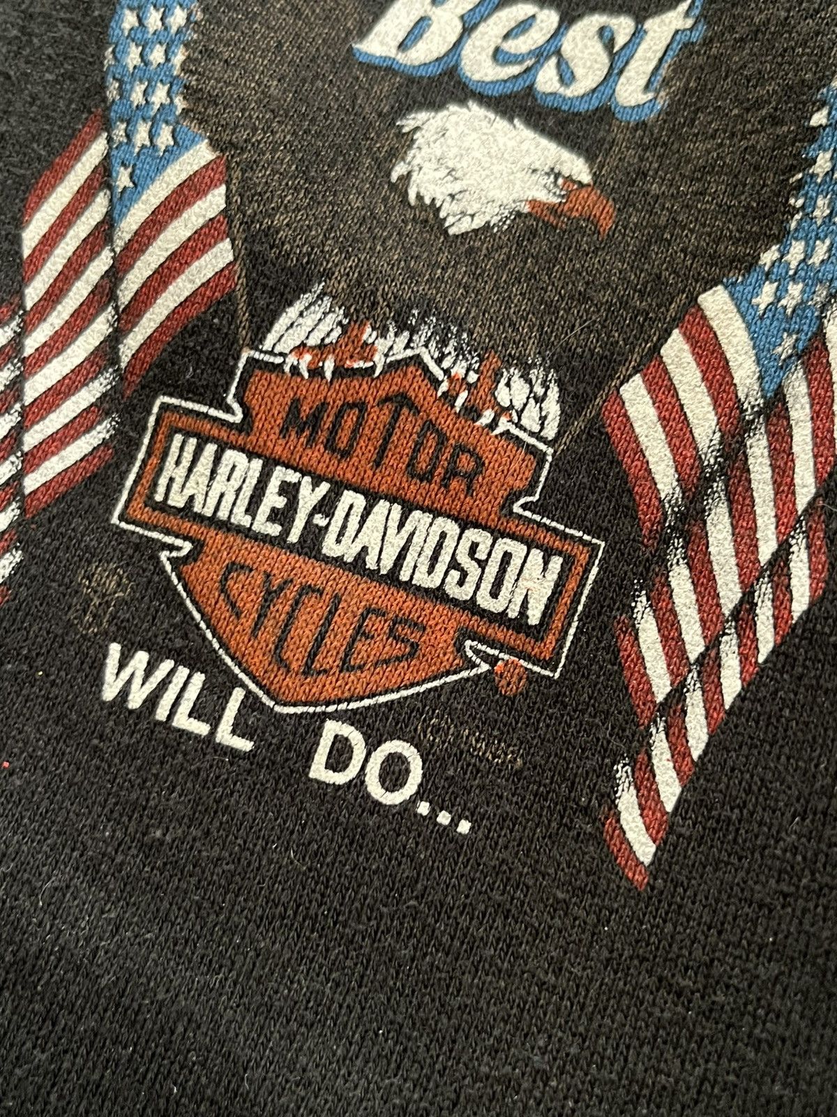 Harley Davidson 1986 St Cloud Minneapolis Harley Davidson 1/4 Zip Sweater Size US L / EU 52-54 / 3 - 5 Thumbnail