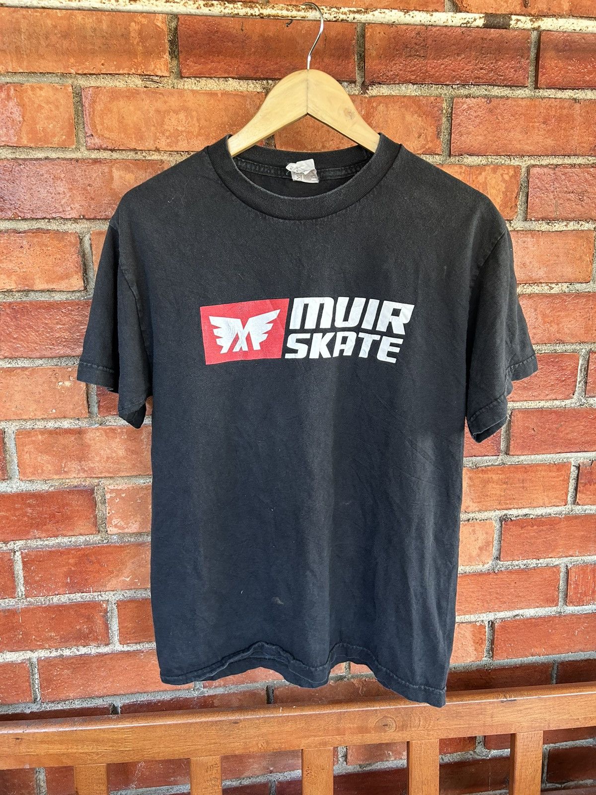 image of Skategang Muir Skateboard Tees in Black, Men's (Size Medium)