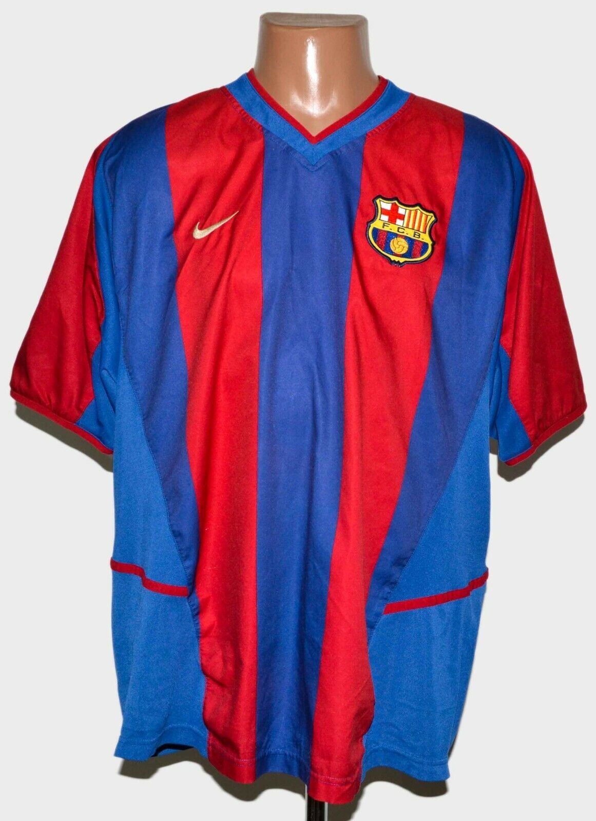 BARCELONA 2002/2003 FOOTBALL SHIRT JERSEY NIKE SIZE XL ADULT