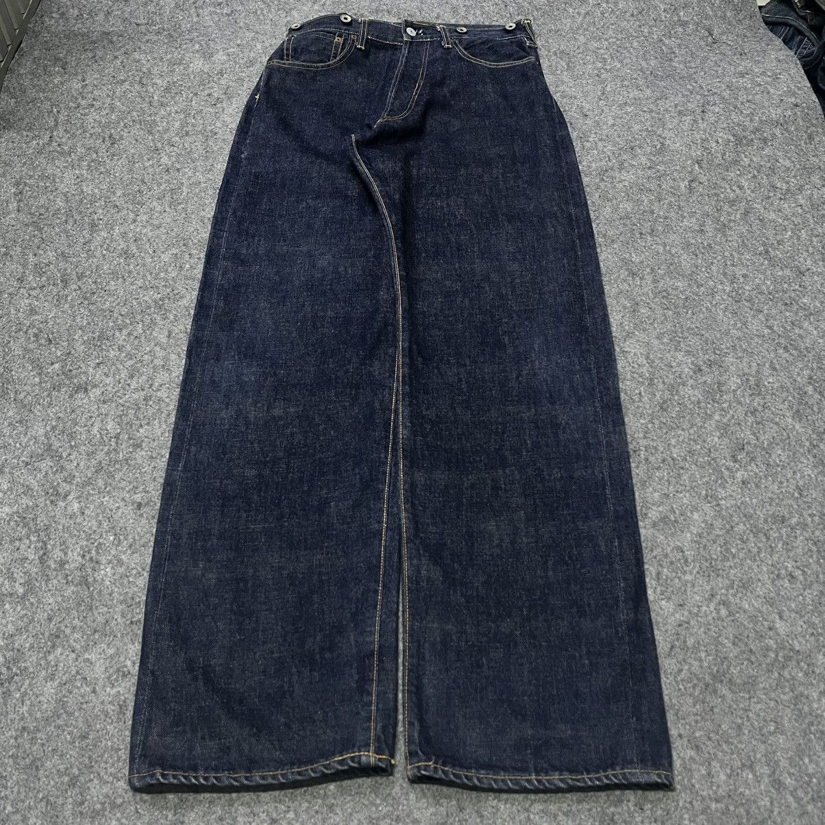 Evisu Vintage 90s Evis Evisu No 2 Buckle Back Selvedge Jeans Size US 31 - 2 Thumbnail