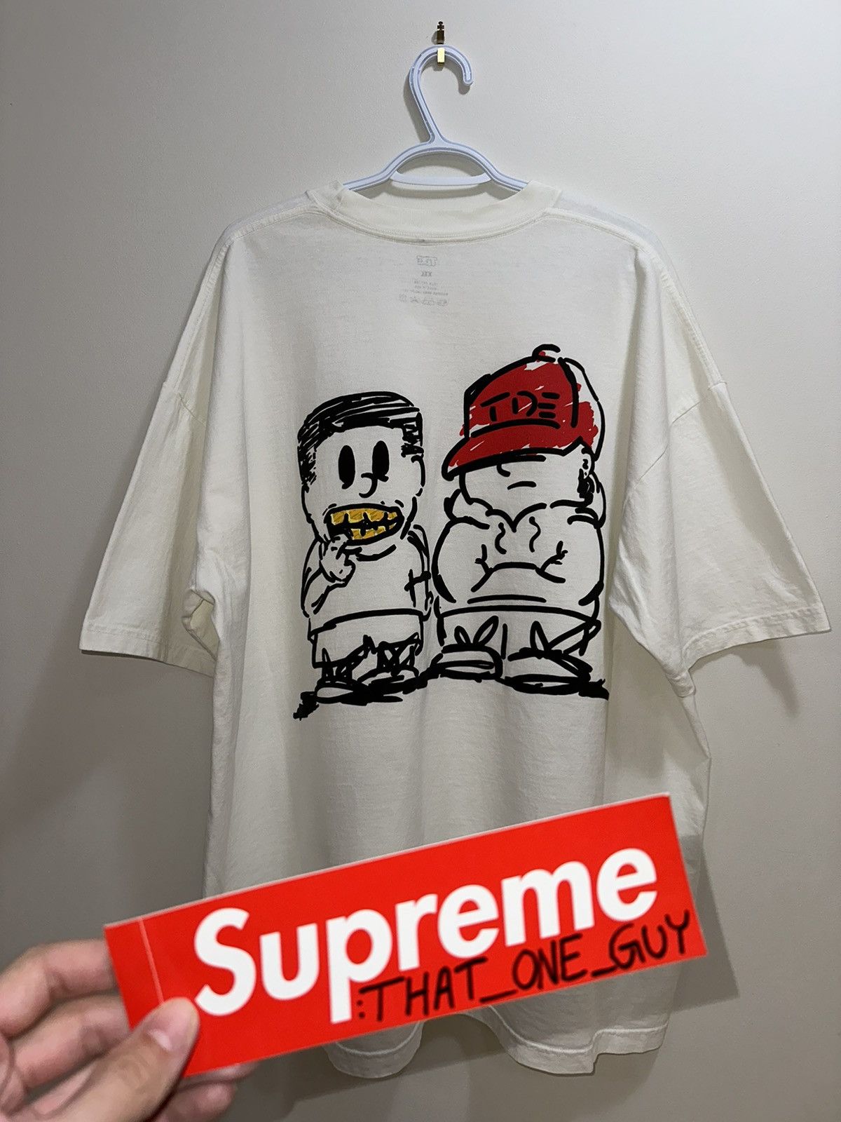 Kendrick Lamar × Top Dawg Entertainment Isaiah Rashad TDE ‘Top & Sunny’ T Shirt XXL Size US XXL / EU 58 / 5 - 7 Thumbnail
