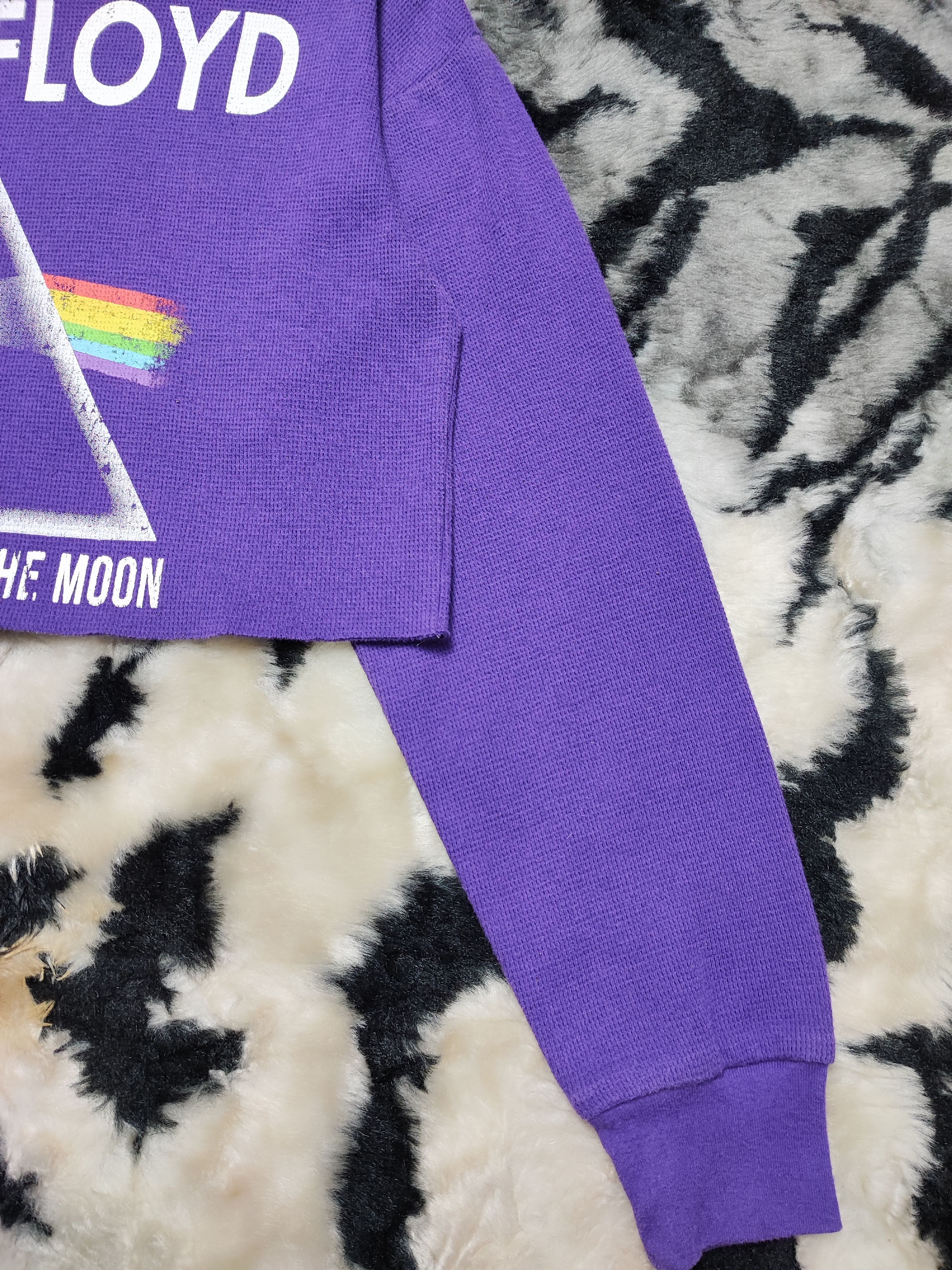Band Tees × Pink Floyd Pink Floyd Crop Top Women Size S / US 4 / IT 40 - 5 Thumbnail