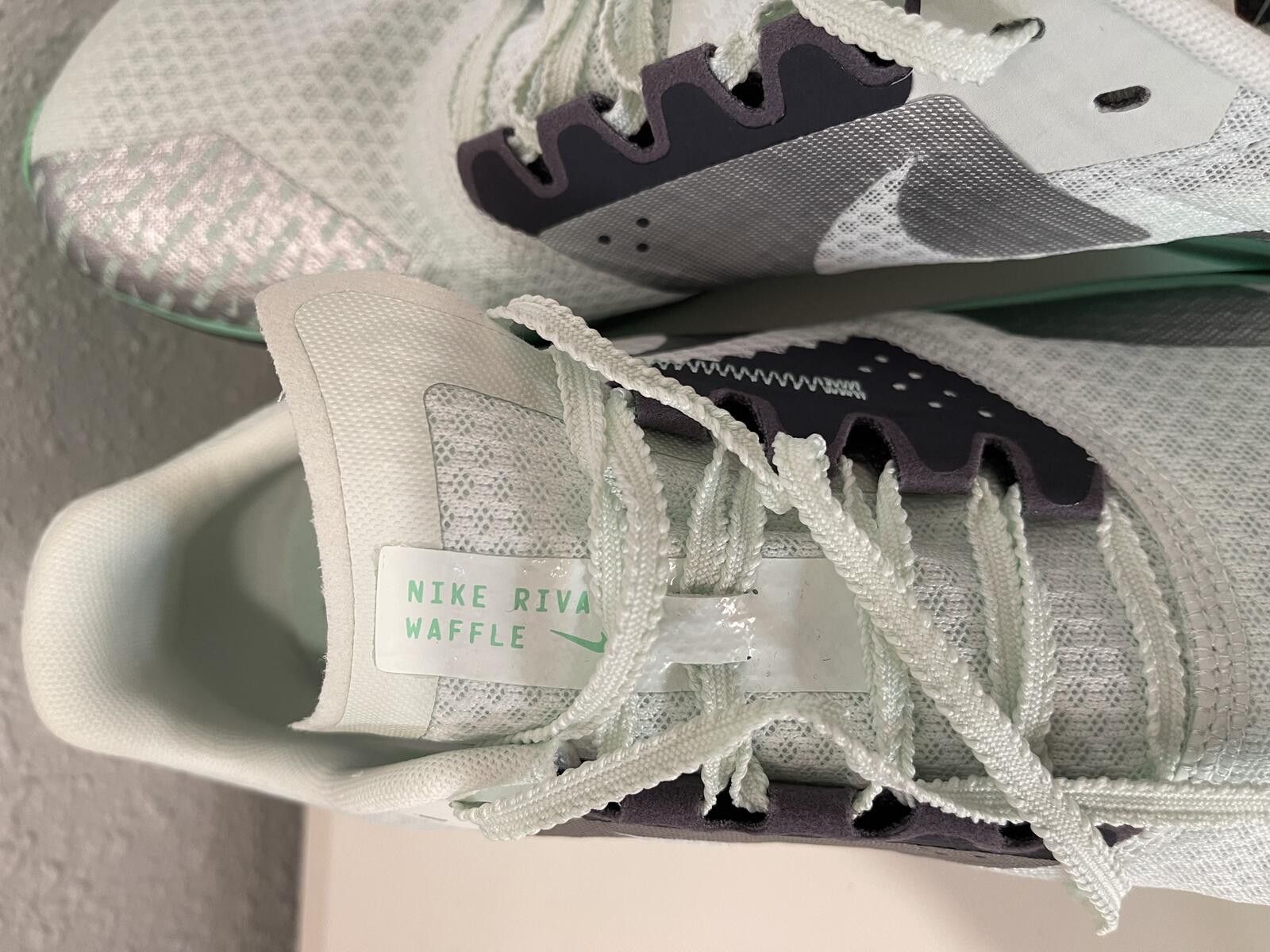 Nike Nike Rival Waffle Size 11 Mint Green and White Size US 11 / EU 44 - 6 Thumbnail