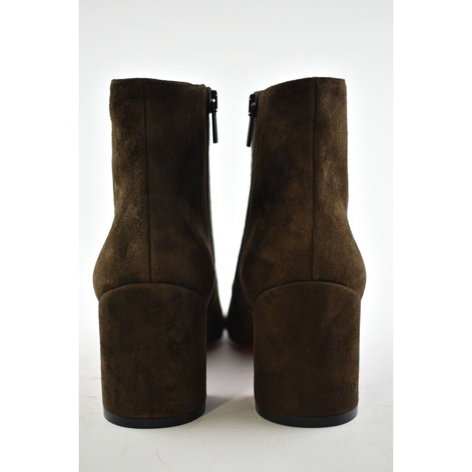 Christian Louboutin Christian Louboutin Turela 55 Arabica Brown Suede Ankle Size US 7.5 / IT 37.5 - 11 Thumbnail