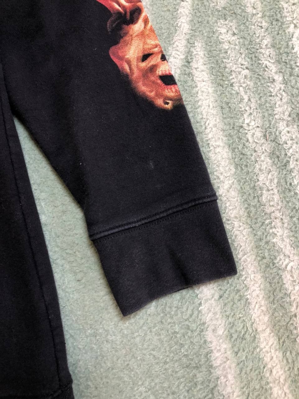 Vintage Wild Hoodie Black All Over Print Men's streetwear Size US L / EU 52-54 / 3 - 16 Thumbnail
