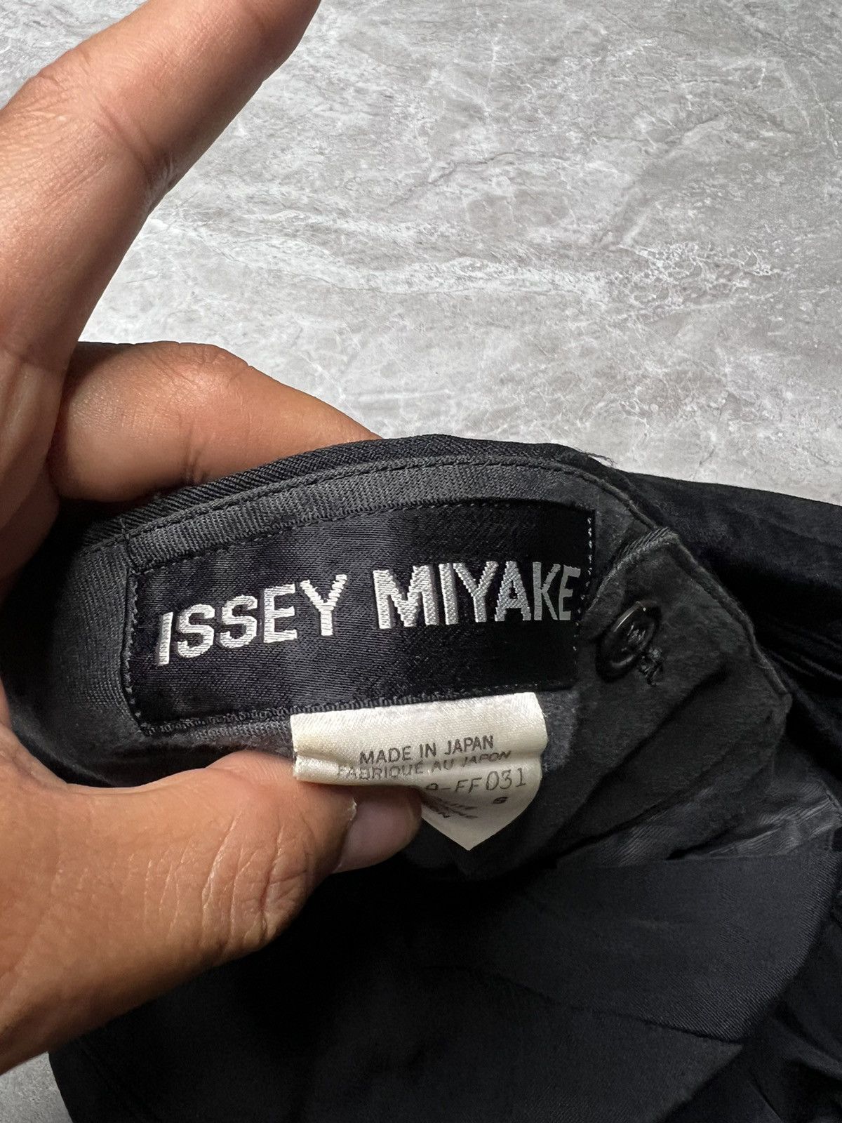 Issey Miyake Issey Miyake F/W 92 Highwaist Wool Nylon Baggy Pants Size US 30 / EU 46 - 7 Thumbnail