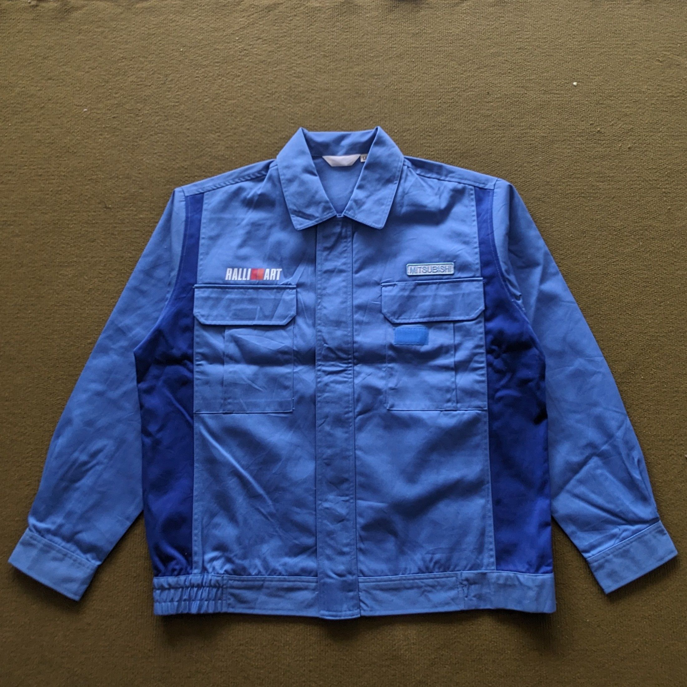 Other Vintage MITSUBISHI RALLI ART Racing Workers Jacket Size US L / EU 52-54 / 3 - 2 Thumbnail