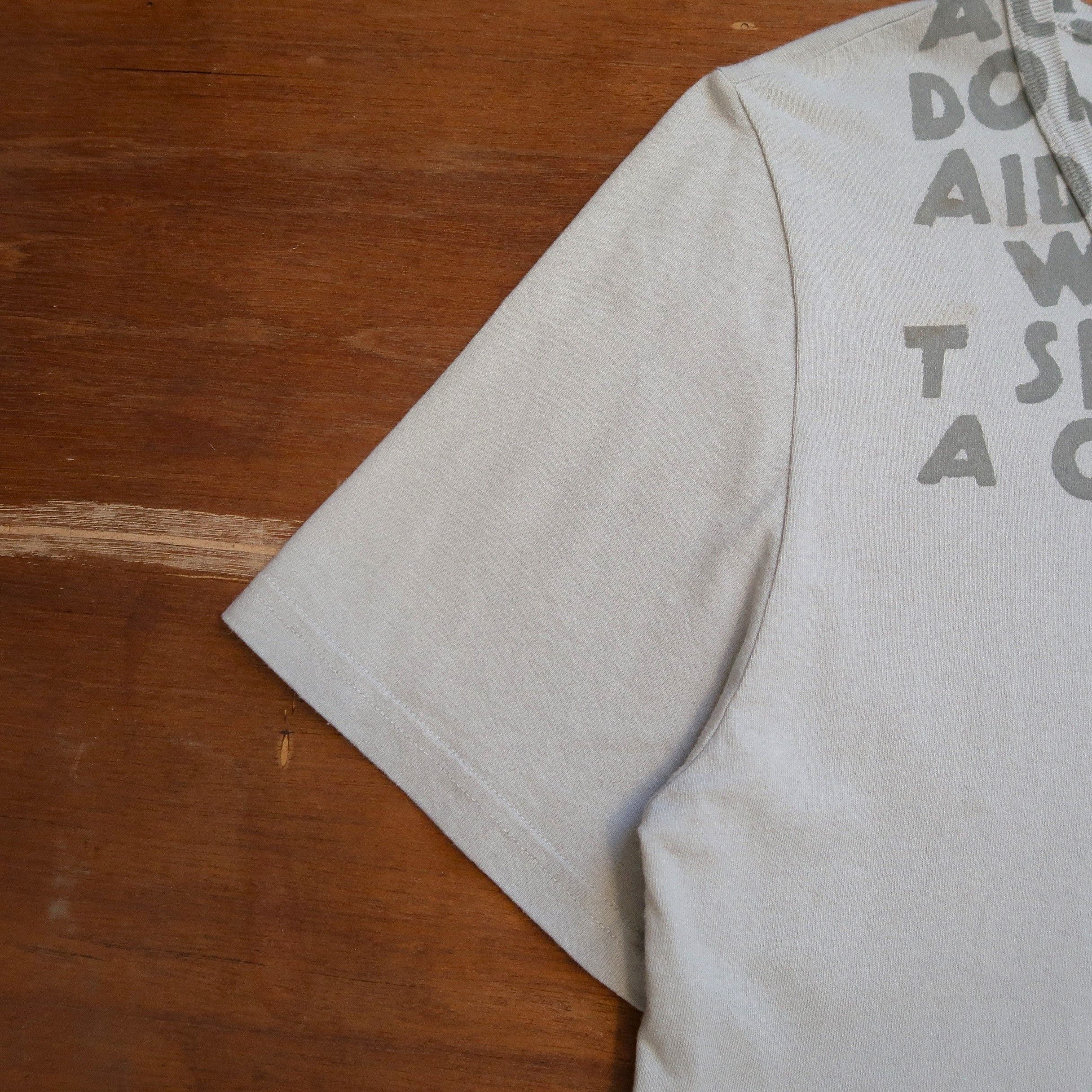 Maison Margiela SS 2011 Aids Awareness Reflective T-Shirt Size US S / EU 44-46 / 1 - 6 Thumbnail