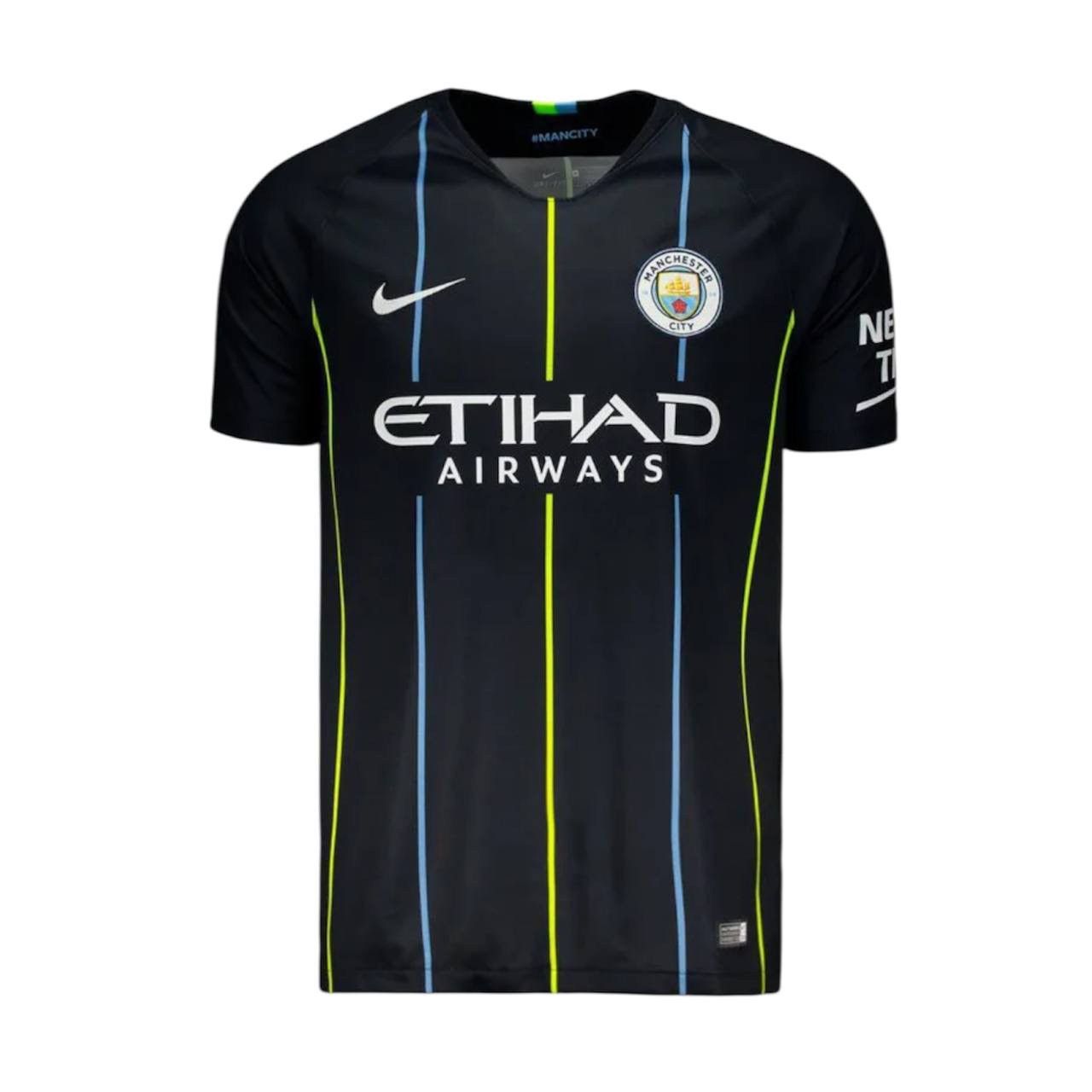 Nike 2018/19 MANCHESTER CITY #33 G. JESUS AWAY SOCCER JERSEY 3XL Size US XXL / EU 58 / 5 - 2 Thumbnail