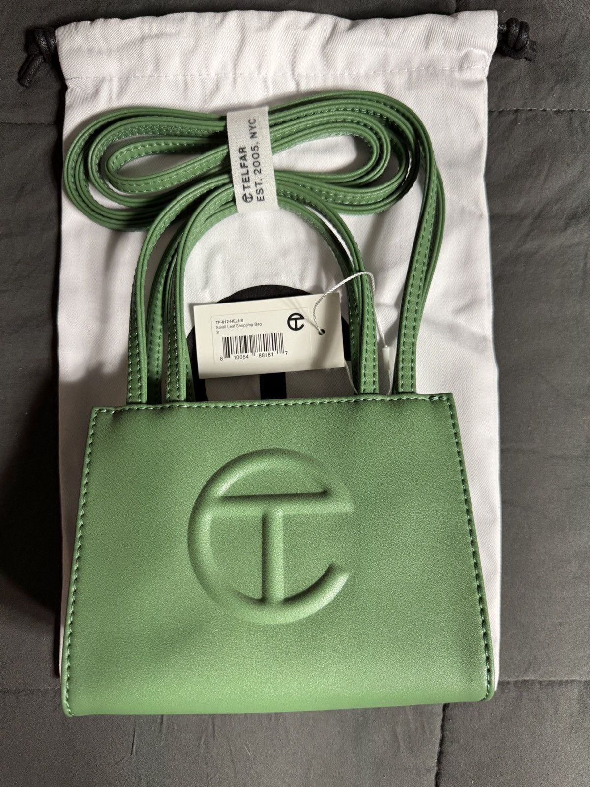 Telfar Telfar Small Green Shopping Bag - “Leaf” Size ONE SIZE - 2 Thumbnail