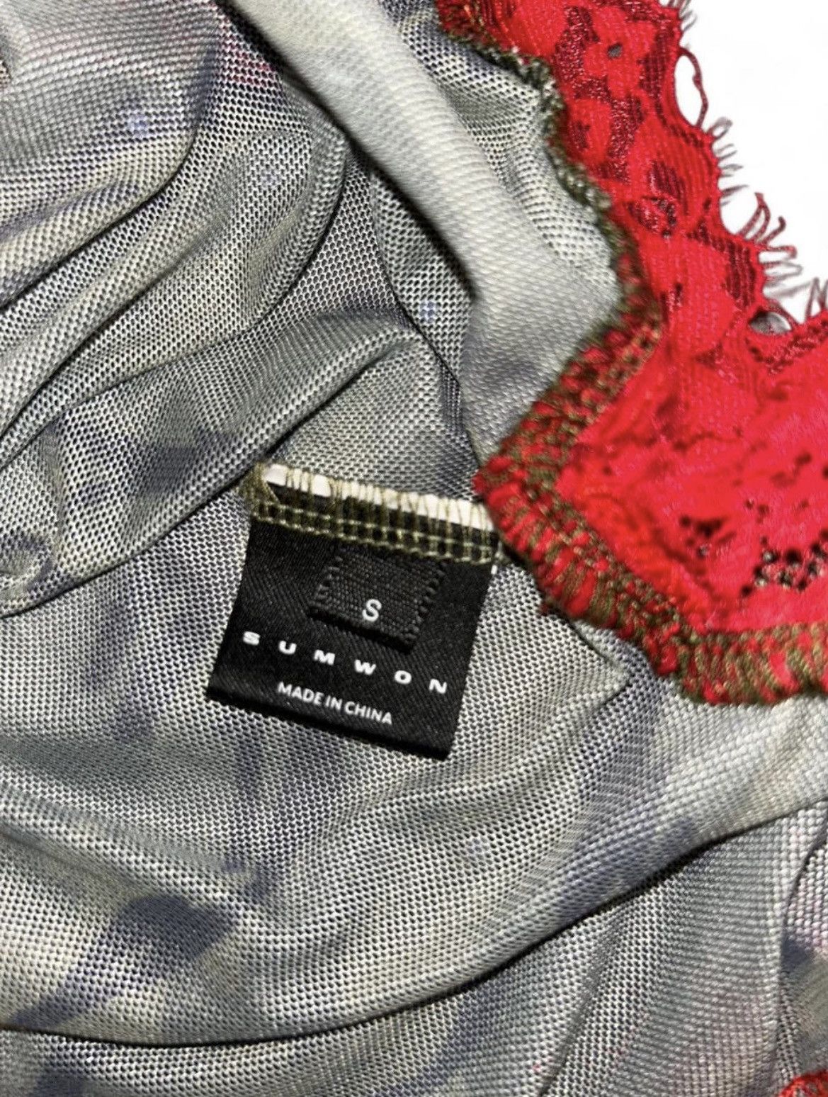 Other Camo Mesh Cami Size S / US 4 / IT 40 - 6 Thumbnail