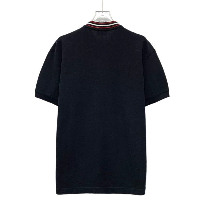 Dior Dior Black bee embroidered cotton single-breasted short-sl Size US XL / EU 56 / 4 - 2 Thumbnail