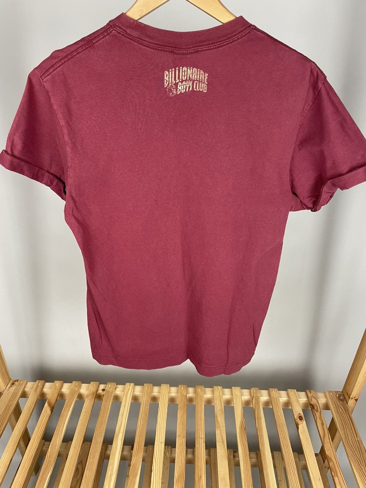 Billionaire Boys Club × Designer BBC Billionaire Boys Club tee burgundy cotton t-shirt Size US M / EU 48-50 / 2 - 4 Thumbnail