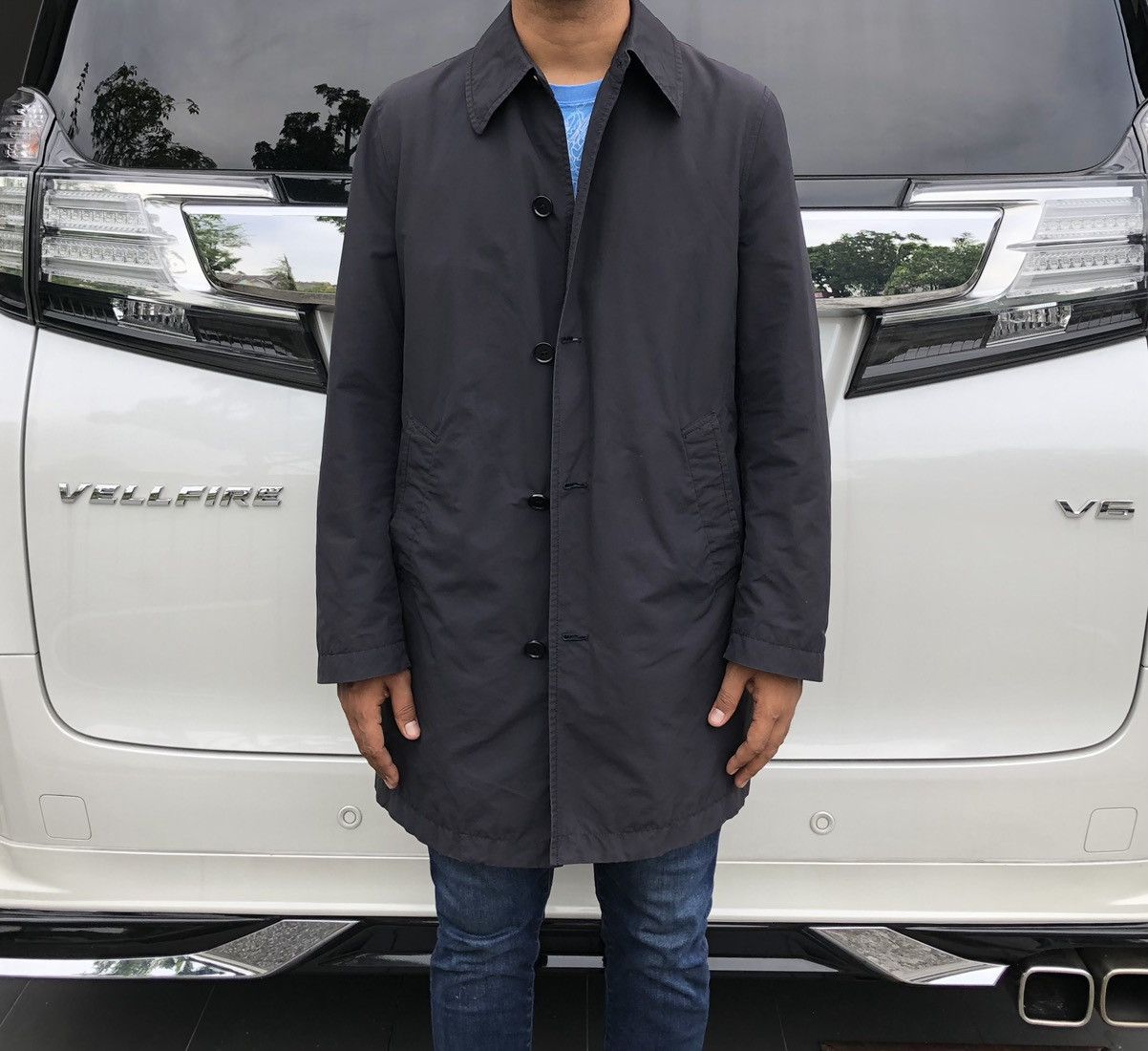 Yohji Yamamoto A.A.R Yohji Yamamoto Design Studio Trench Coat Size US L / EU 52-54 / 3 - 2 Thumbnail