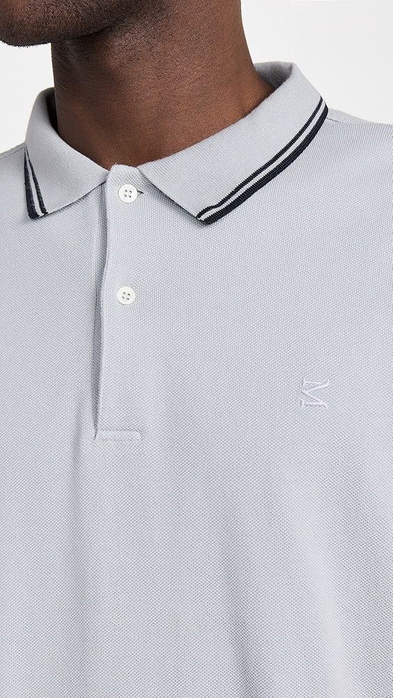 Maison Margiela o1y1124 Polo Shirt In Light Grey Size US M / EU 48-50 / 2 - 6 Thumbnail