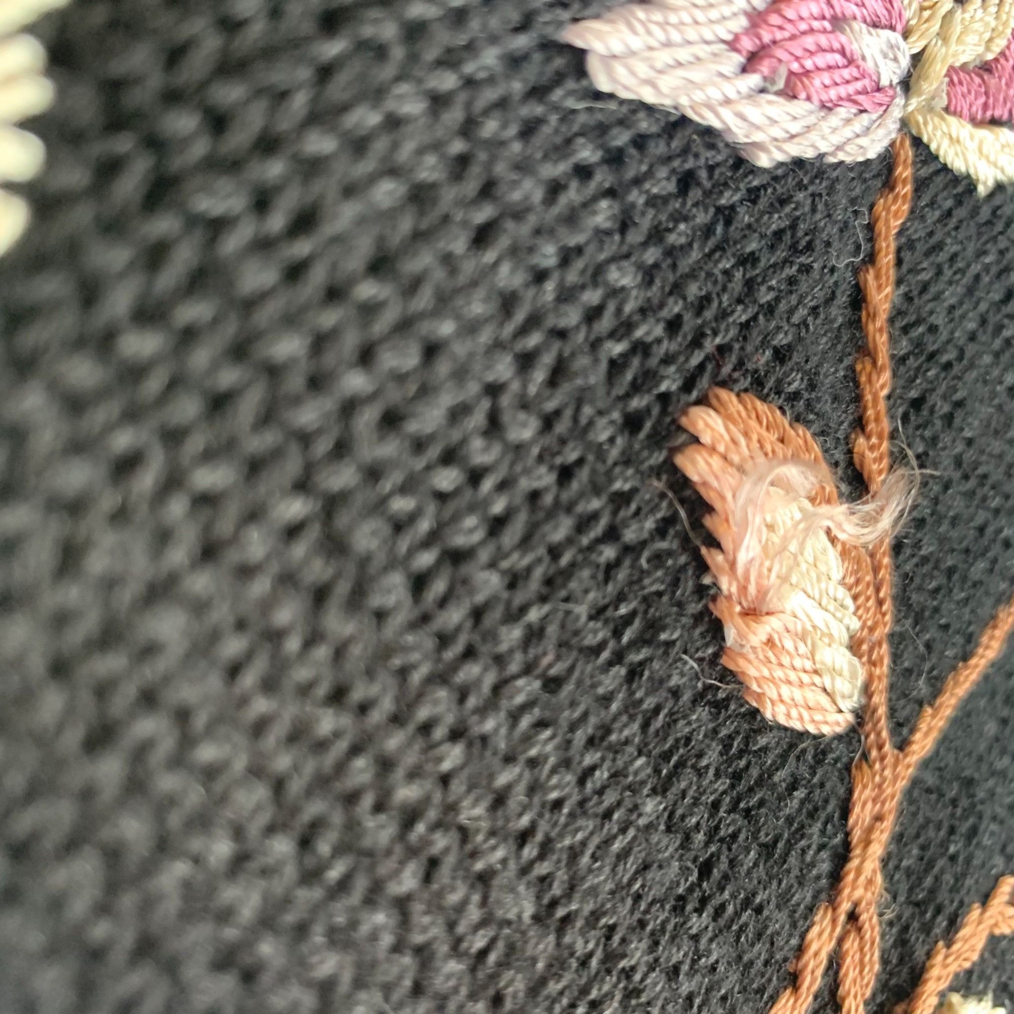 Vintage Vintage Worthington Floral Embroidered Beaded Accent Sweater Size M / US 6-8 / IT 42-44 - 7 Thumbnail