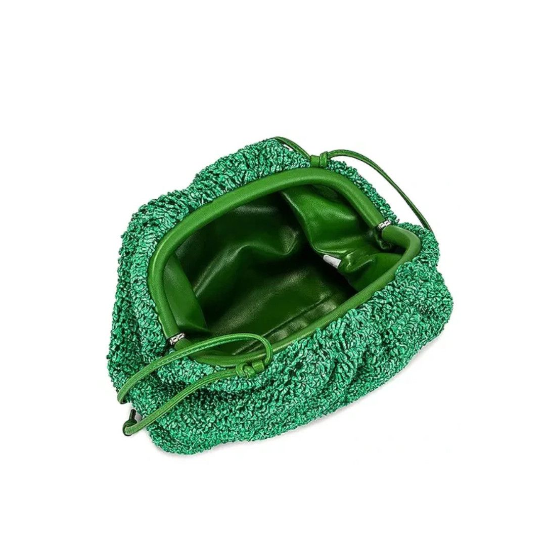 Bottega Veneta o1n1vont1124 Size: OS / Mini Pouch in Green Size ONE SIZE - 3 Thumbnail
