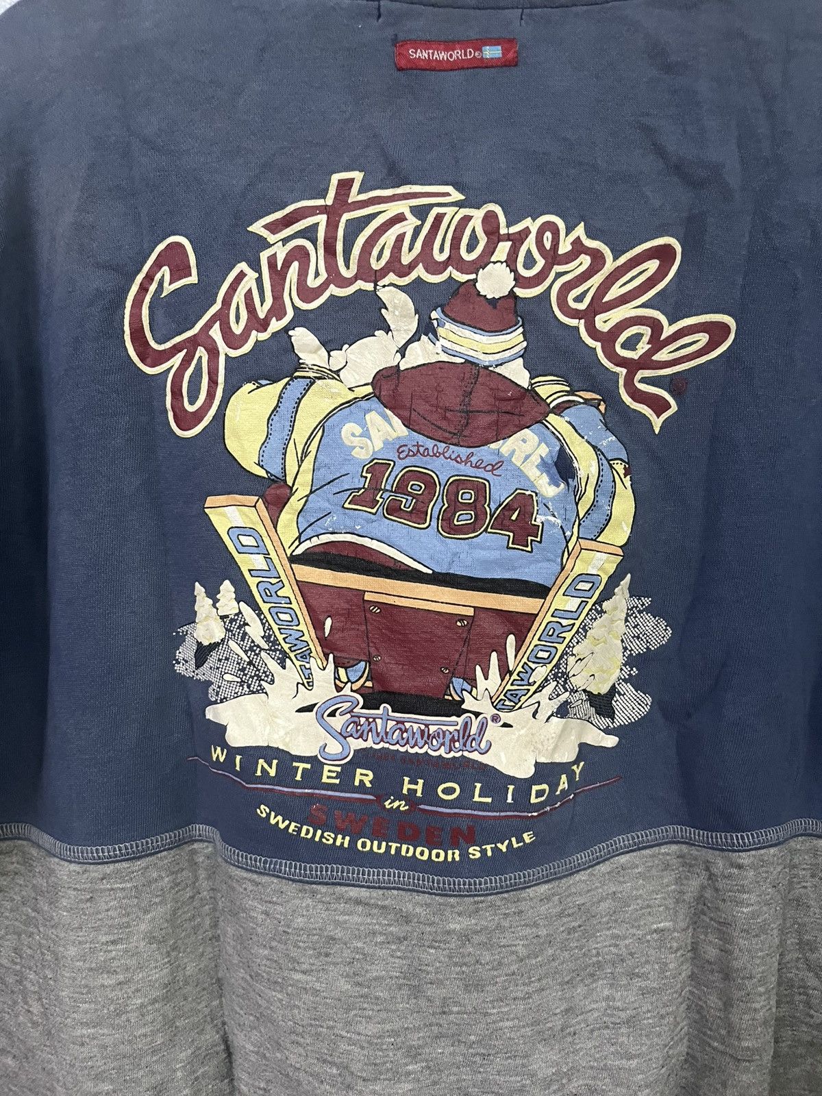 Santa Cruz Skateboards × Vintage Sweatshirt santaworld Size US XXL / EU 58 / 5 - 12 Thumbnail
