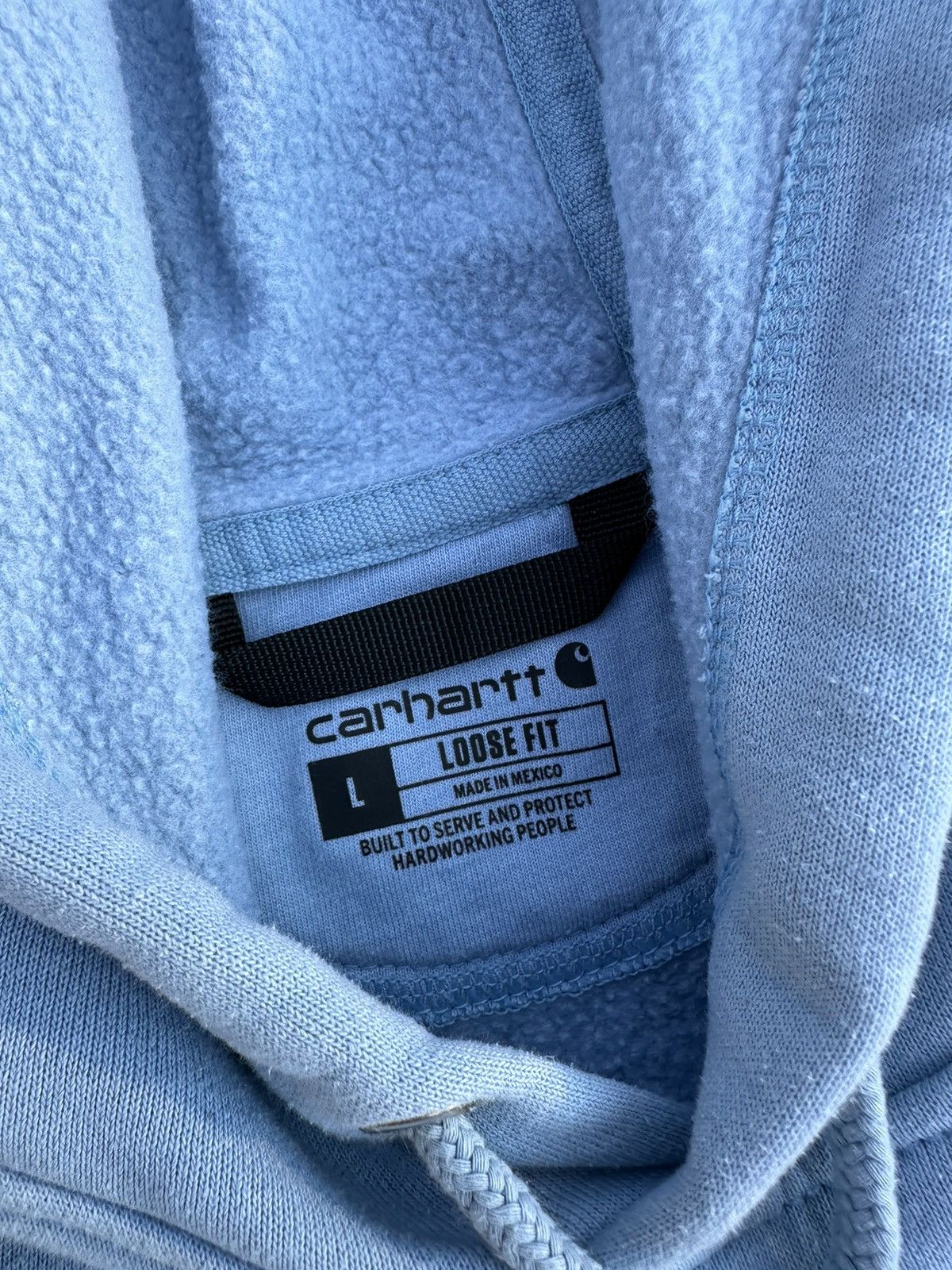 Carhartt × Carhartt Wip × Vintage Crazy Vintage Y2K Carhartt Baggy Hoodie Size US L / EU 52-54 / 3 - 4 Thumbnail