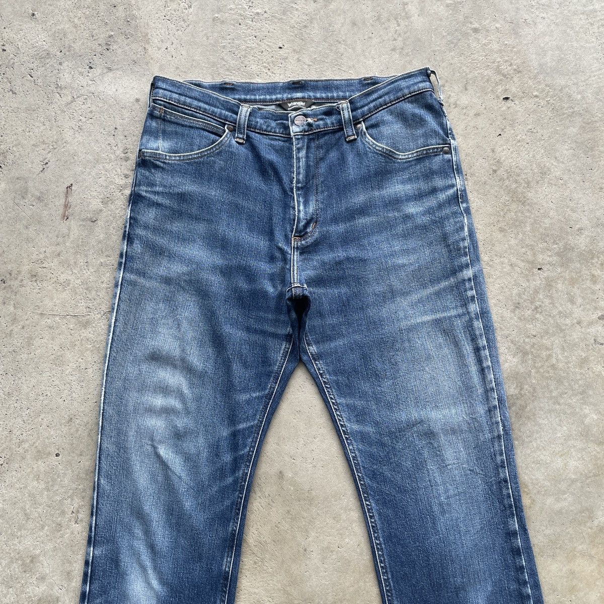Wrangler W31x29.5 Vintage Wrangler Faded Jeans Denim Pants Size US 31 - 3 Thumbnail