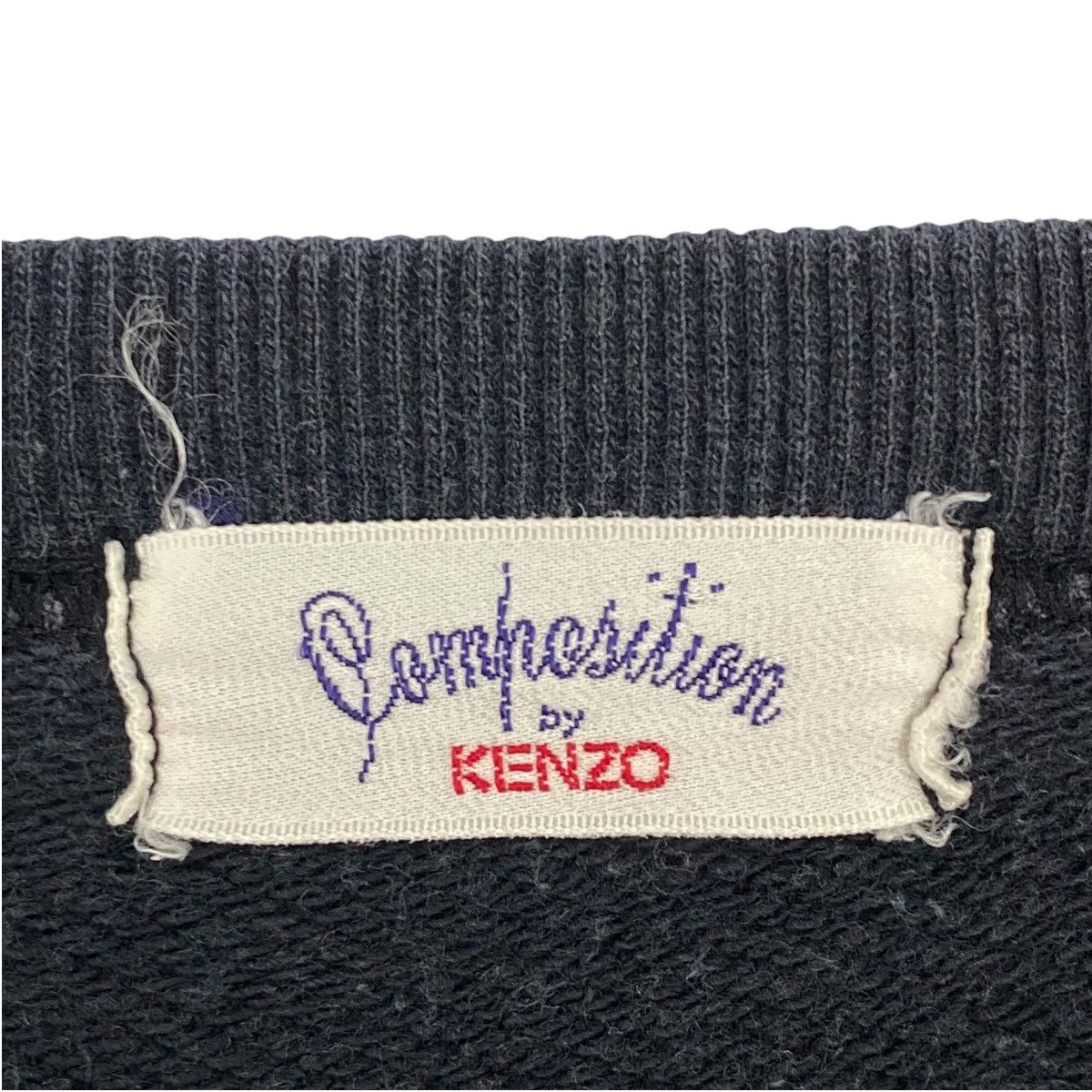 Other Vintage 90s Kenzo Sweatshirt Crewneck Black Size M Size US M / EU 48-50 / 2 - 5 Thumbnail