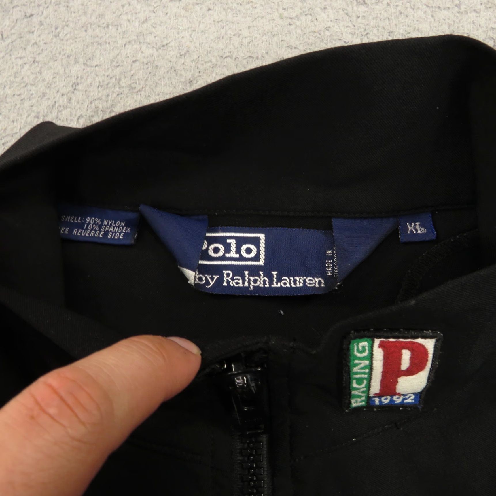 Vintage VINTAGE Polo Ralph Lauren XL Men Wet Suit Stadium 1992 Olympic Surf Scuba Racing Polo Sport Neoprene Nylon Gray 90s Activewear Water Sports Gloves? Size US XL / EU 56 / 4 - 5 Thumbnail