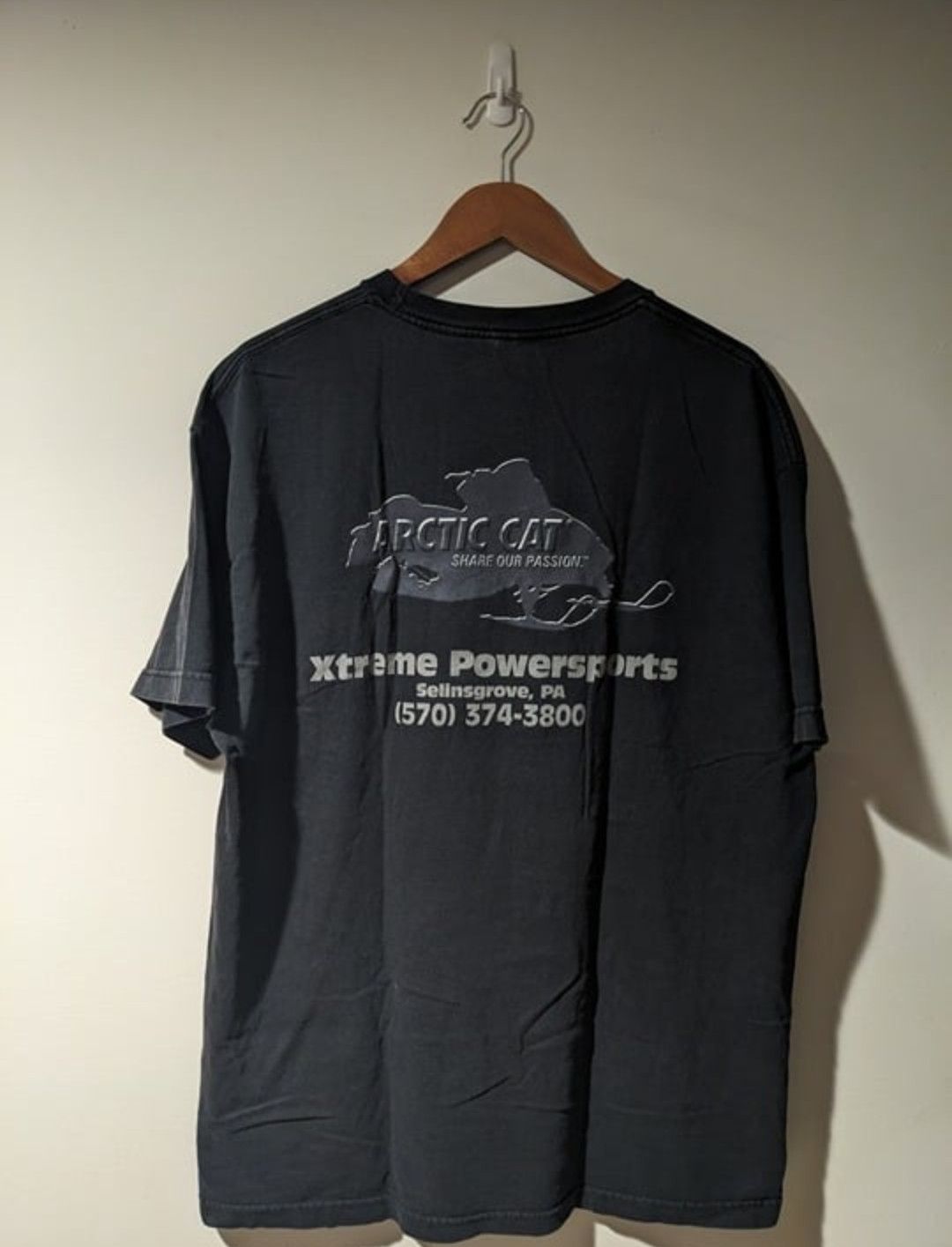 Harley Davidson × NASCAR × Vintage Vintage 90s Artic Cat Motocross Harley Davidson T-shirt Size US XL / EU 56 / 4 - 5 Thumbnail