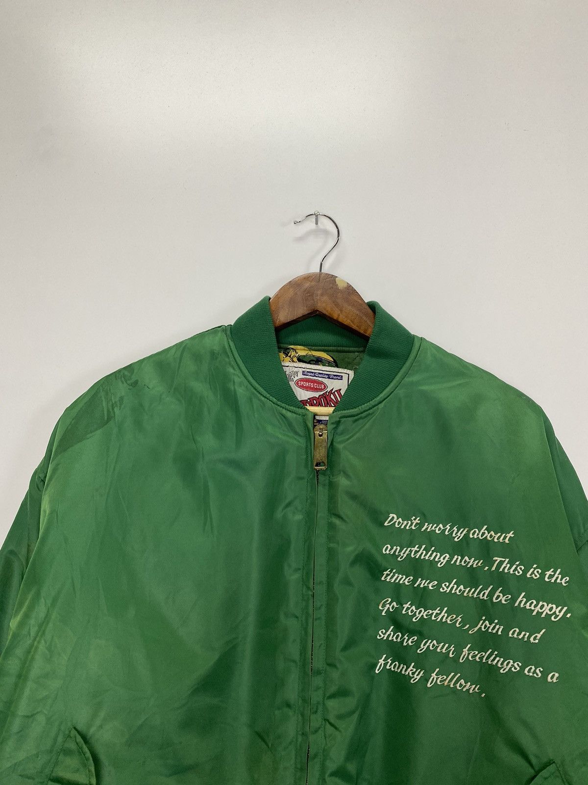 Japanese Brand × Vintage Vintage Saburoku Bomber Jacket Size US XL / EU 56 / 4 - 7 Thumbnail