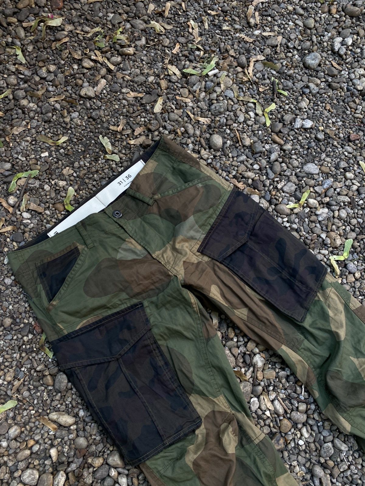 G-Star G-Star Cargo Camo Pants Size US 31 - 4 Thumbnail