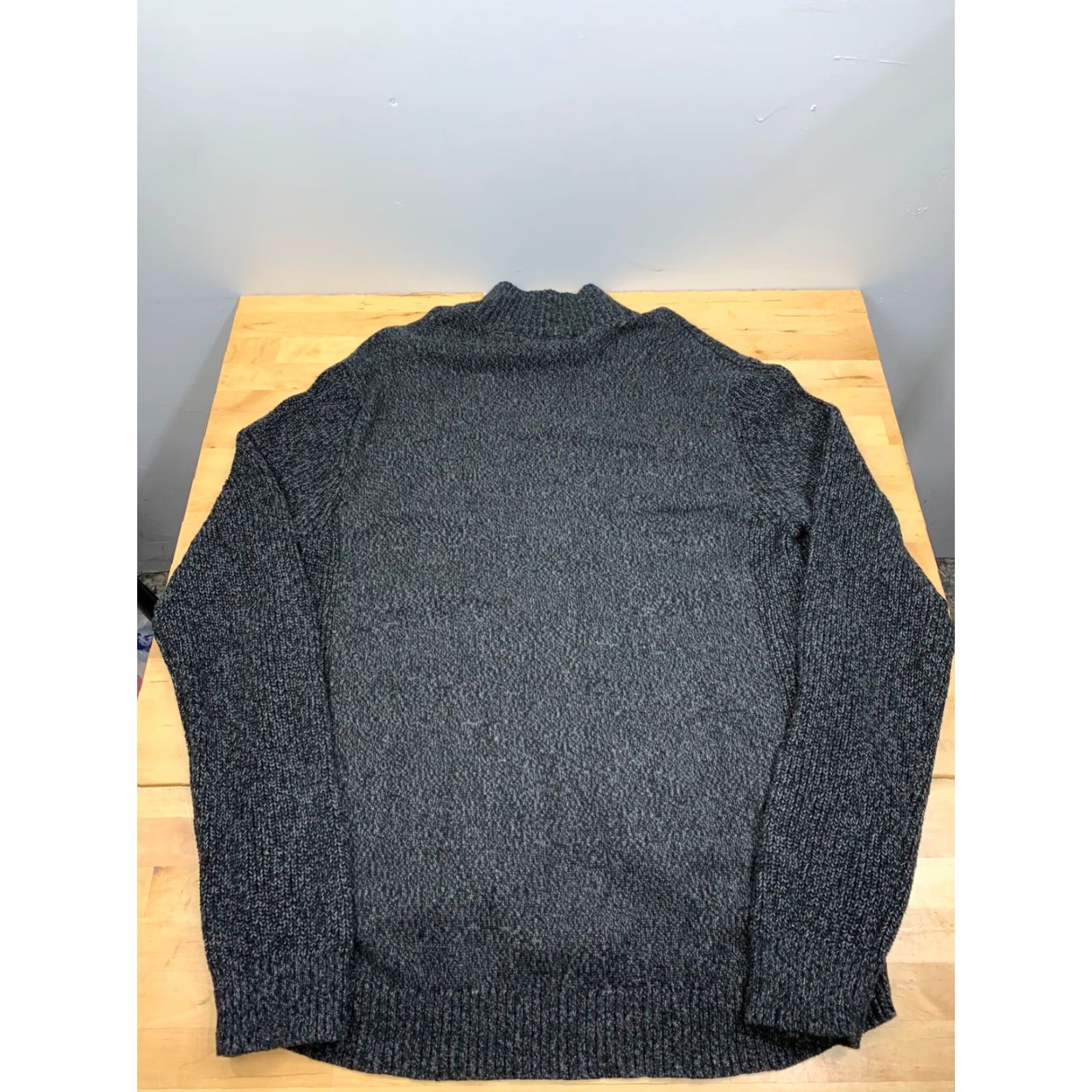 Vintage Daniel Hechter Jacket Mens XL Knit Charcoal Gray Casual Zip Pockets #8204 Size US XL / EU 56 / 4 - 2 Thumbnail