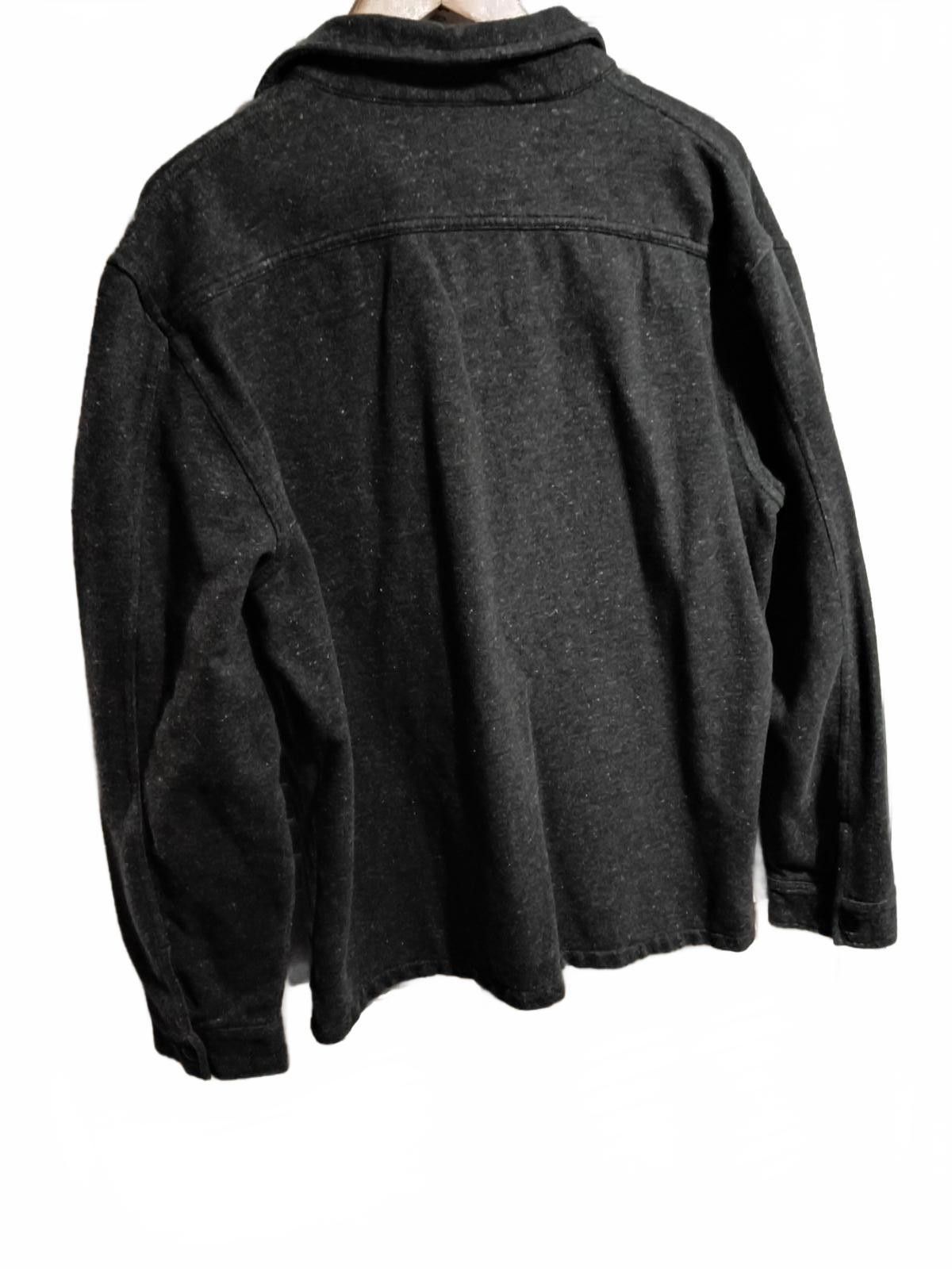 Apt. 9 APT. 9 Dark Gray Button-Up Jacket Shirt Size US L / EU 52-54 / 3 - 2 Thumbnail