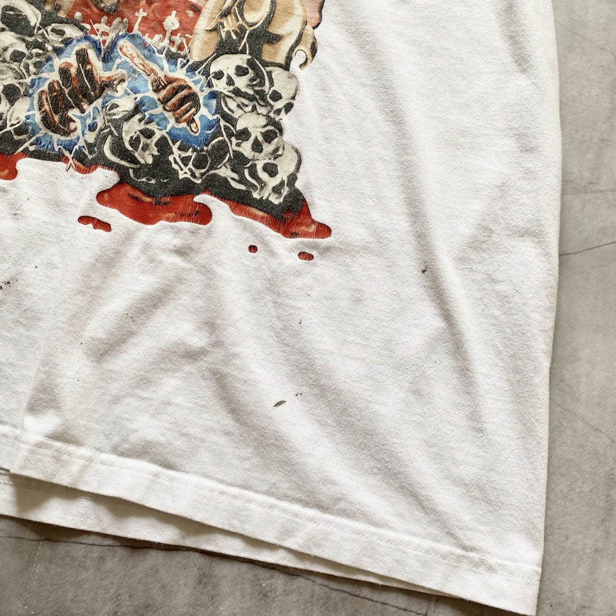 Playboi Carti Rare Playboi Carti 2017 Tour Painted T-Shirt Tee Shirt Y2K Size US L / EU 52-54 / 3 - 6 Thumbnail