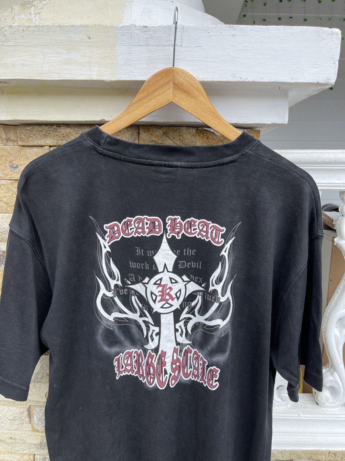 If Six Was Nine Rare🔥SUN FADED Vtg DEAD HEAT Seditionaries T Shirt Size US L / EU 52-54 / 3 - 1 Thumbnail