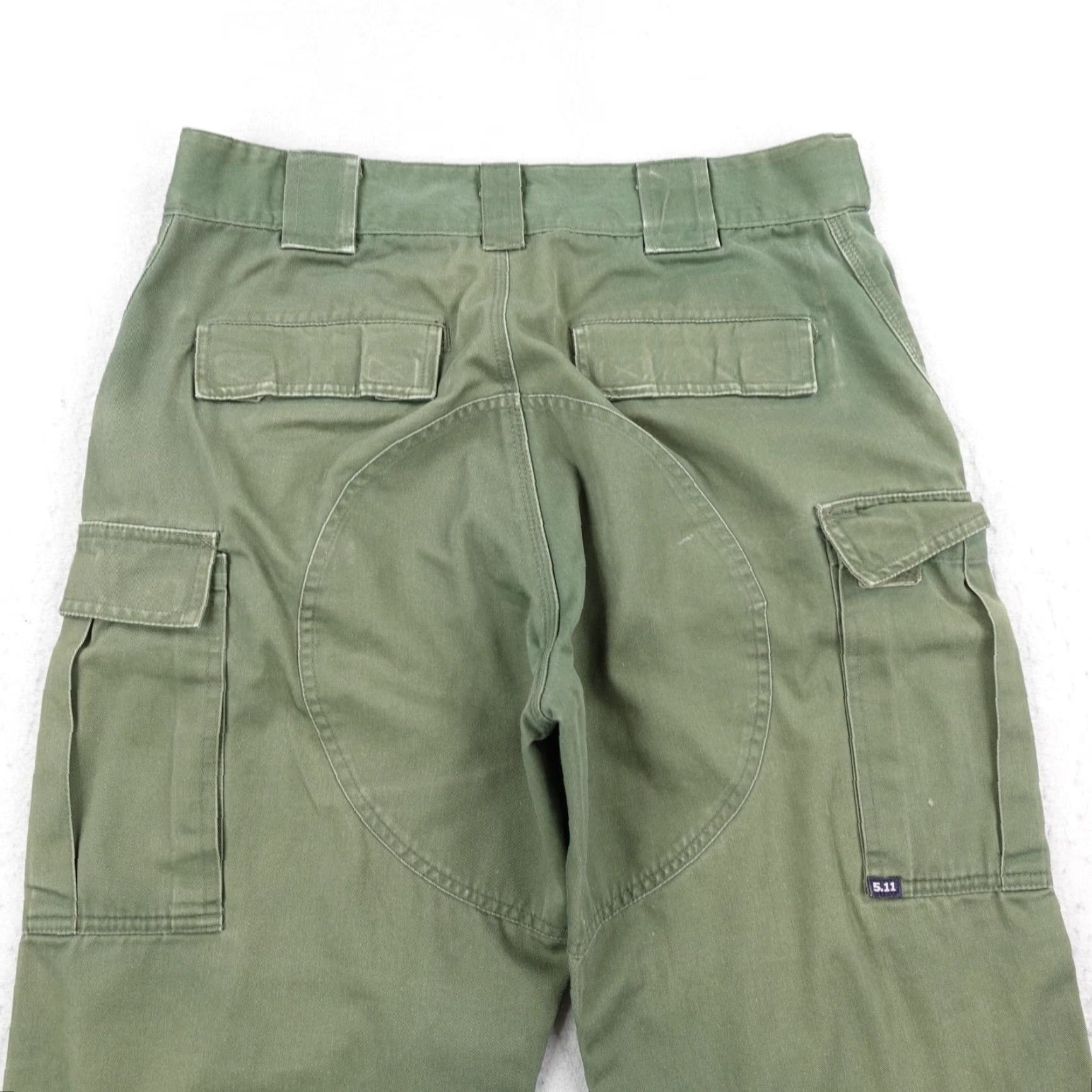 Vintage 5.11 Tactical Pants Mens Medium Green Cargo Twill TDU Operator Uniform Utility Size US 31 - 5 Thumbnail