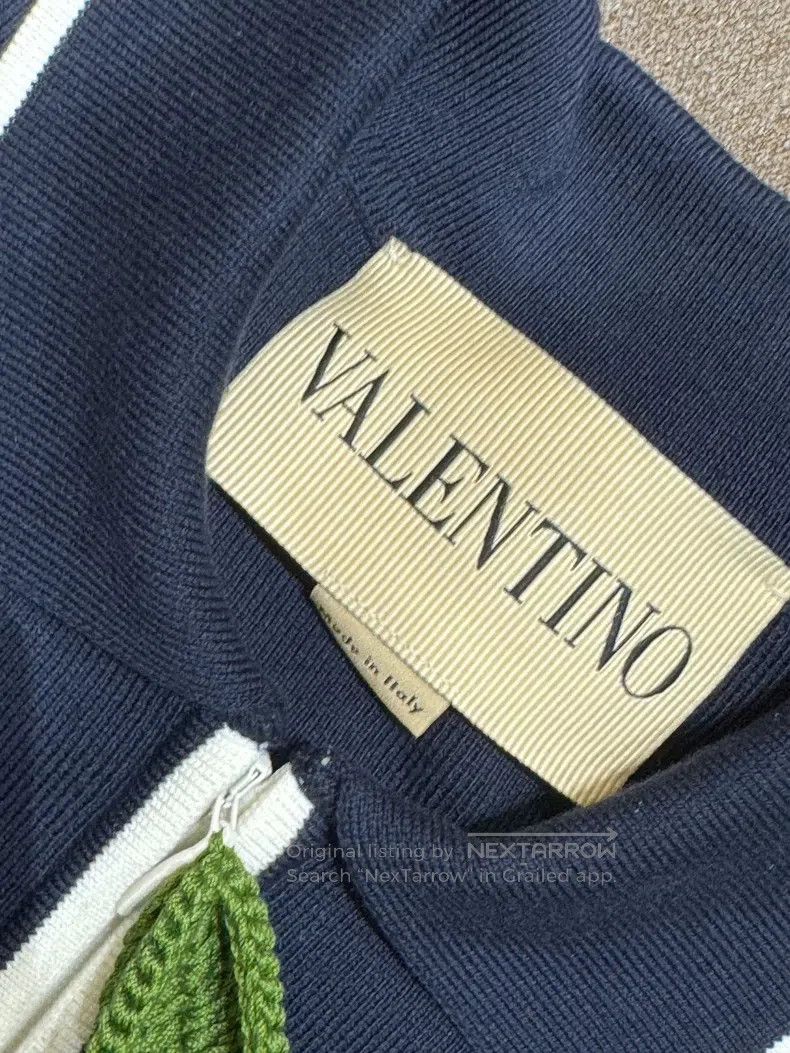 Valentino Valentino Little cherry knitted polo shirt Size S / US 4 / IT 40 - 3 Thumbnail