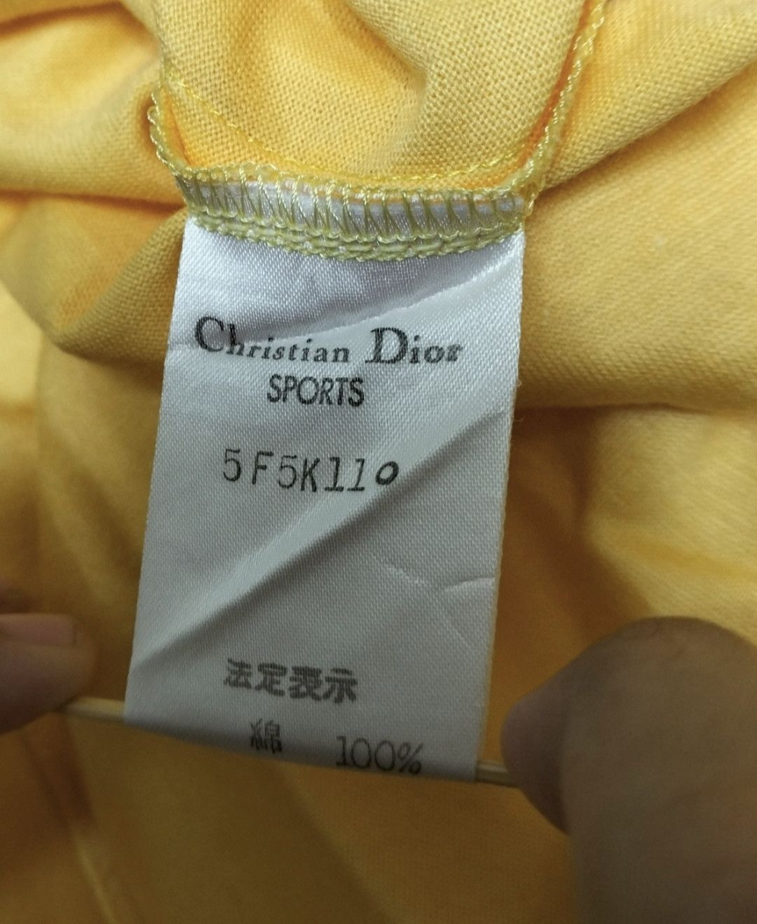 Christian Dior Monsieur Christian Dior Sport Shirt Size M / US 6-8 / IT 42-44 - 2 Thumbnail