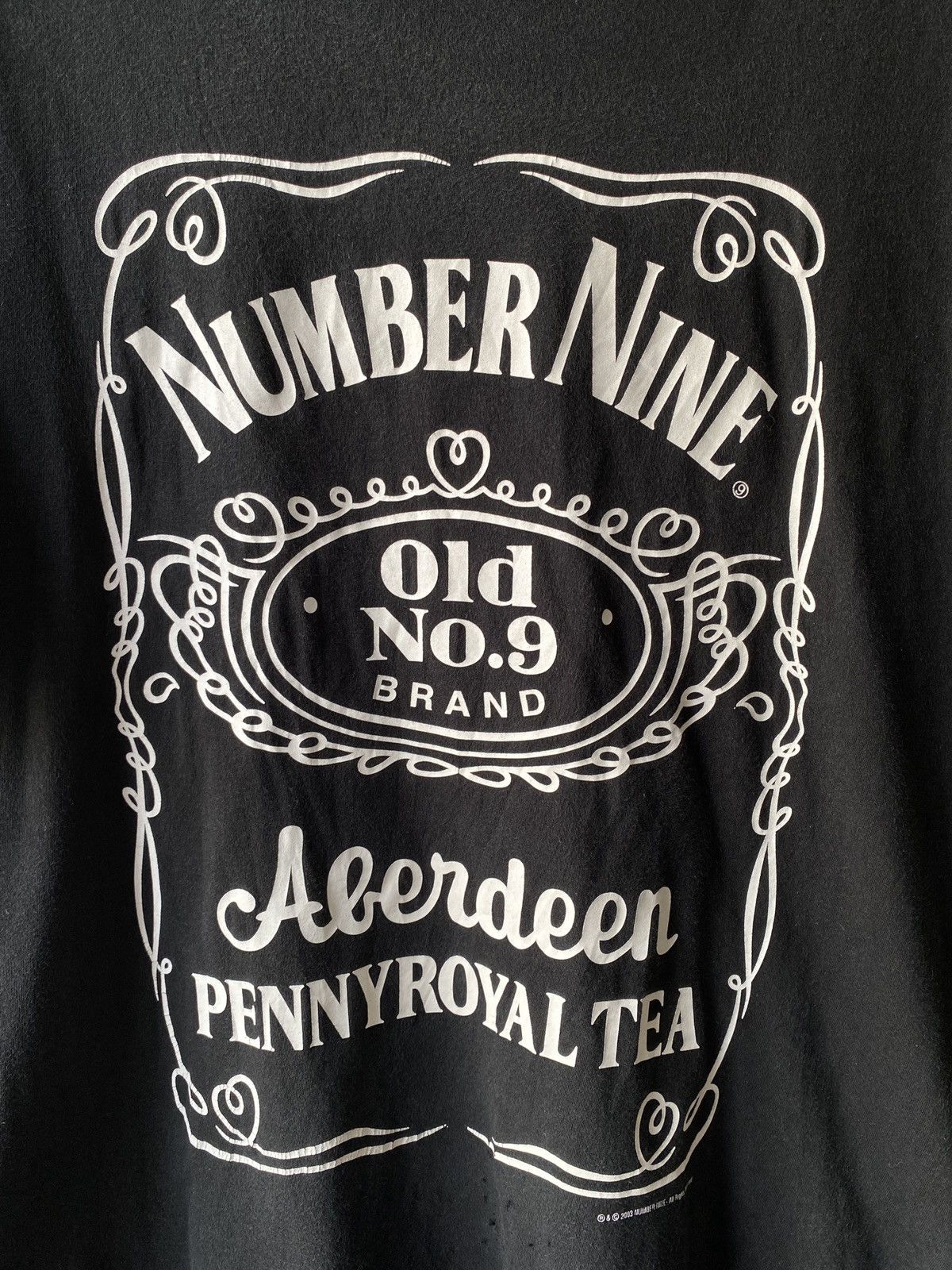 Japanese Brand × Number (N)ine × Takahiromiyashita The Soloist. 2000s - Number (N)ine Japan Distressed T Shirt Size US L / EU 52-54 / 3 - 5 Thumbnail