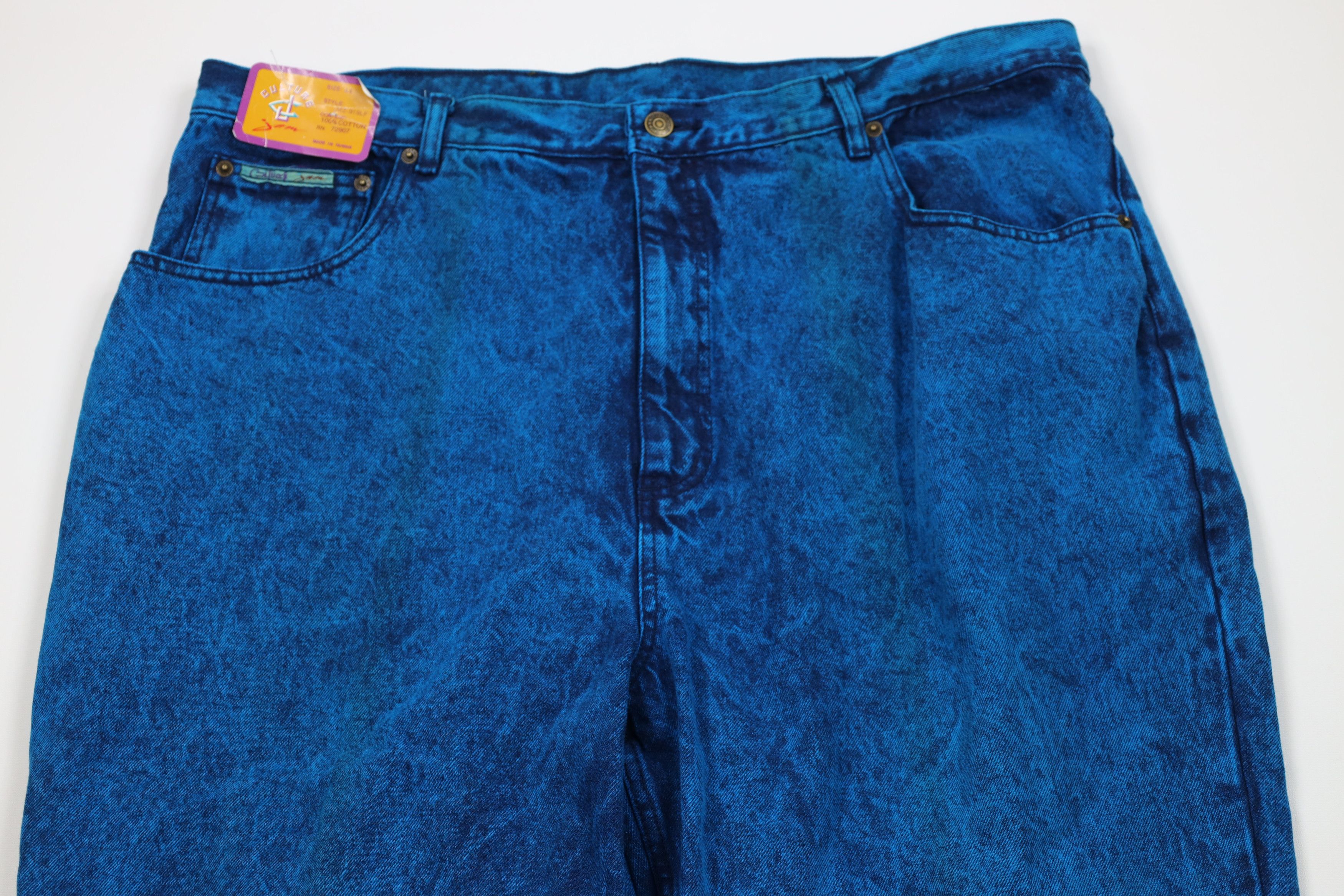 Vintage Deadstock Vintage 90s Streetwear Wash Baggy Skateboard Jeans Size US 44 / EU 60 - 2 Thumbnail