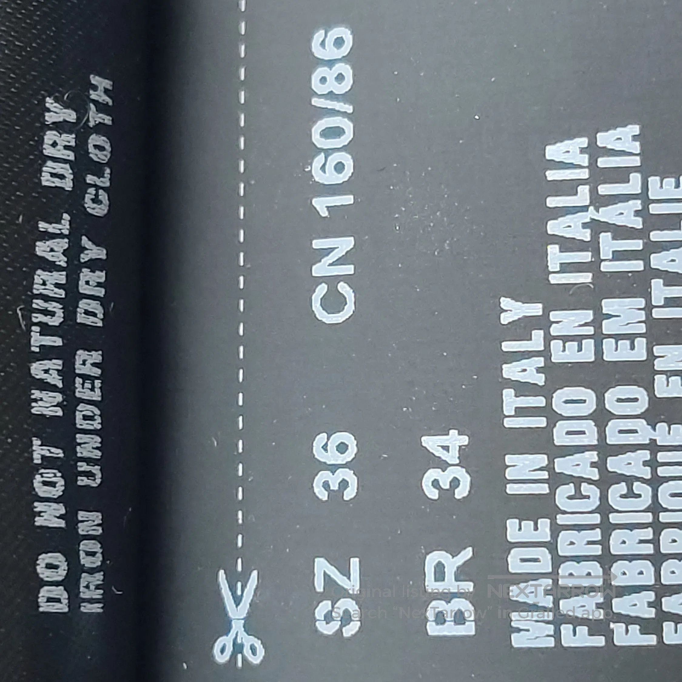 Prada Prada Wool Cashmere Blend Logo Pants . Size 35" - 6 Thumbnail