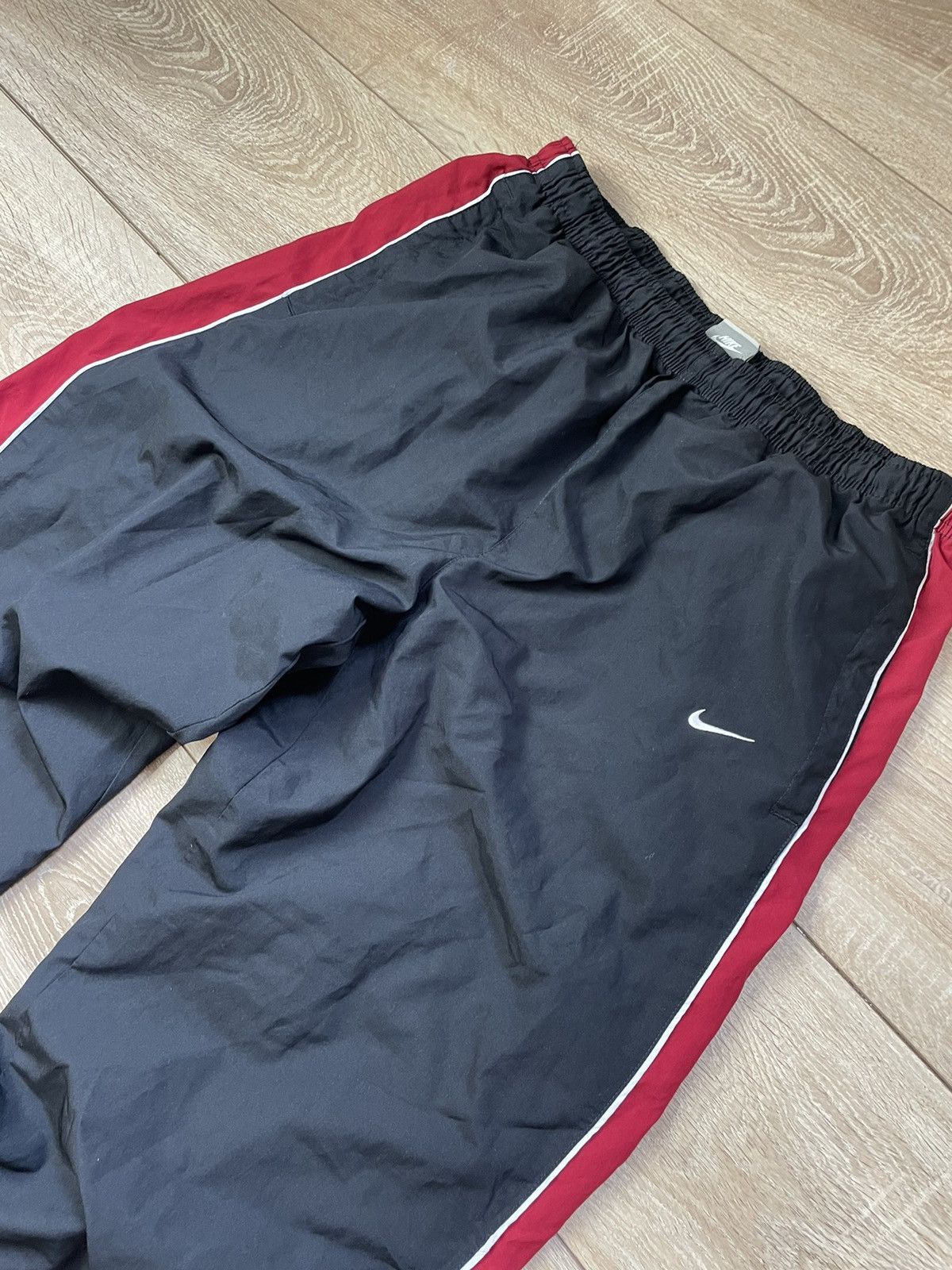 Nike × Vintage Nike Track vintage pants nylon Y2K swoosh joggers Size US 36 / EU 52 - 7 Thumbnail