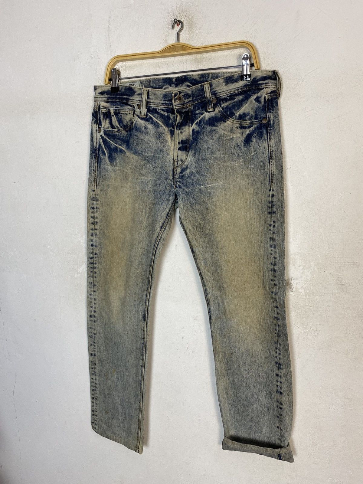 Spellbound Spell Bound Rusty Indigo Denim Jeans Buttonfly Size 34 Size US 34 / EU 50 - 4 Thumbnail