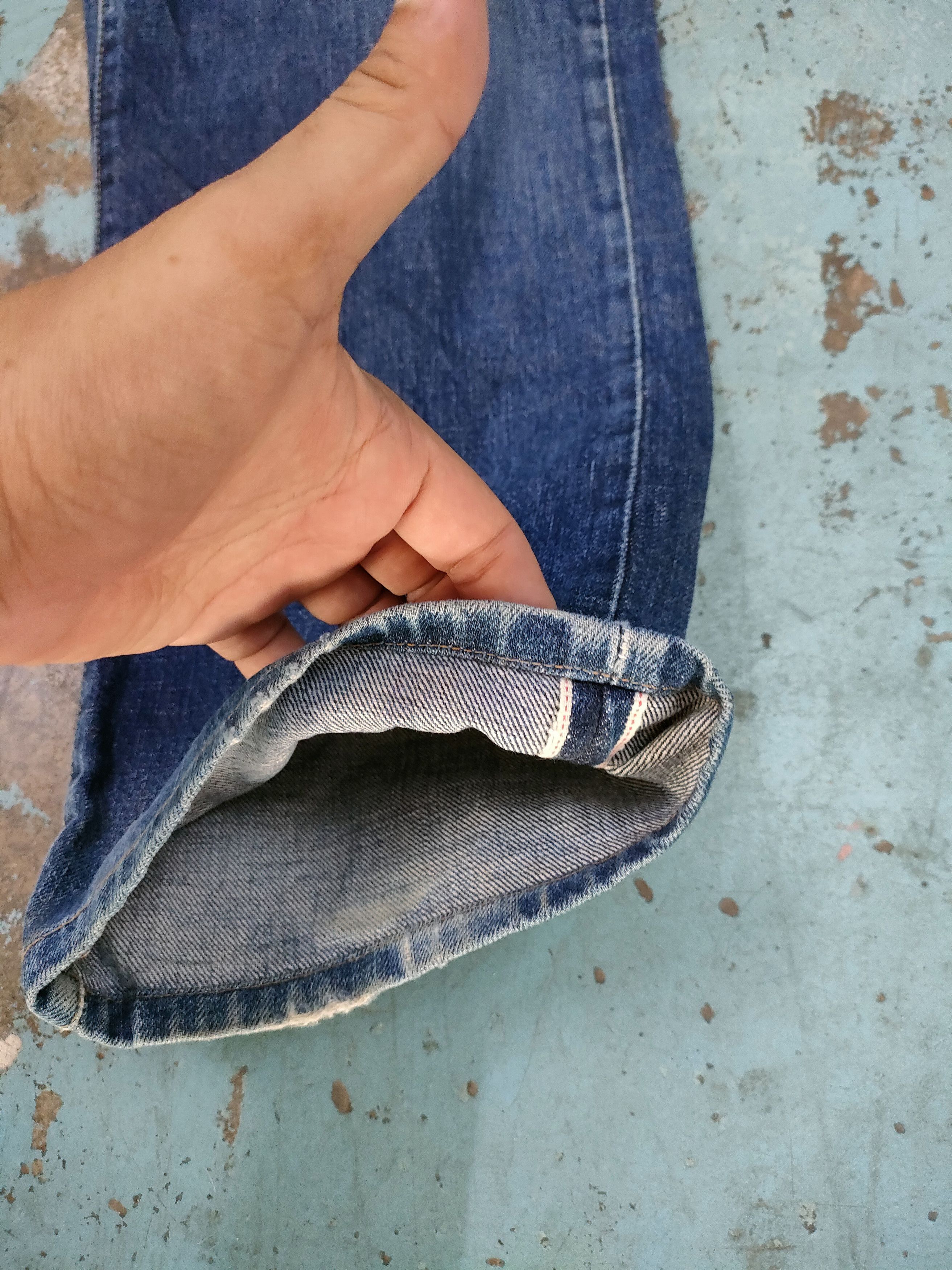 If Six Was Nine × Levi's Vintage Clothing × Vintage Levi's 702 Big E Bucleback Selvedge Jeans Size US 32 / EU 48 - 6 Thumbnail
