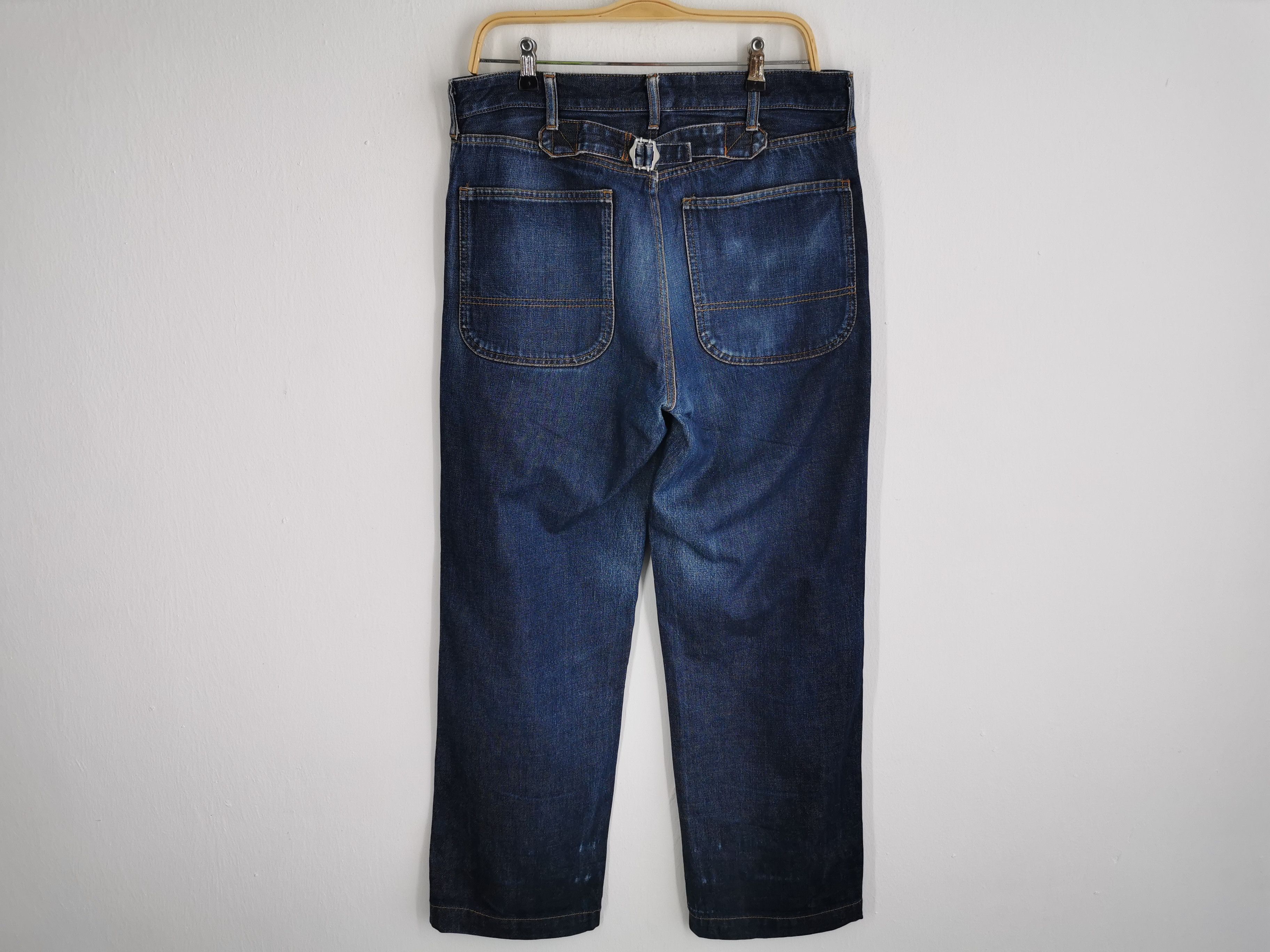 Comme des Garcons Vintage 90s Comme Des Garcons Back Buckle Denim Size 34 Size US 34 / EU 50 - 3 Thumbnail