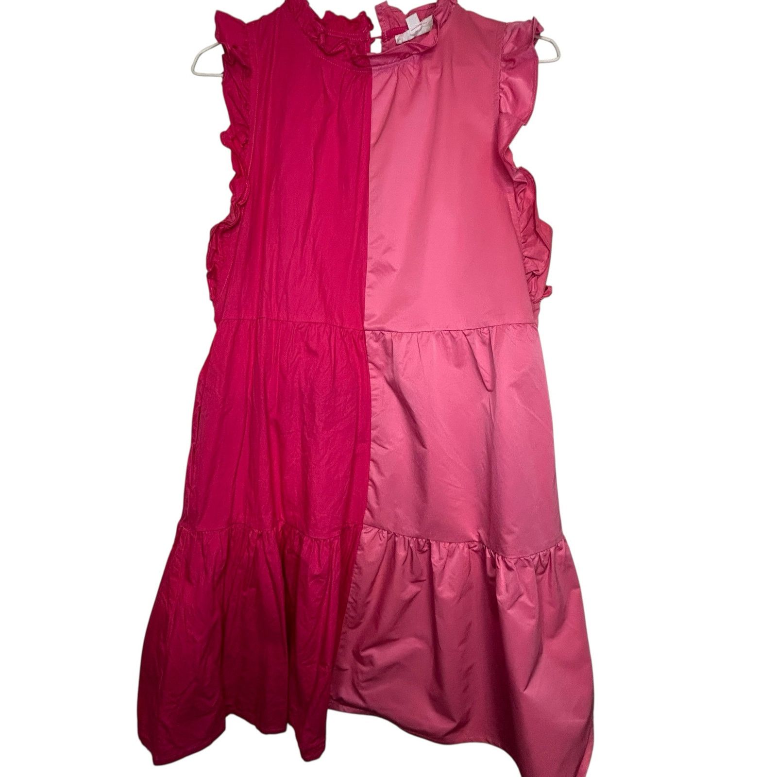Other THML Pink Tiered Dress - Size S Size S / US 4 / IT 40 - 2 Thumbnail