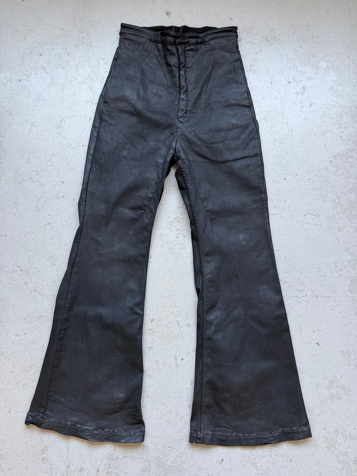 Rick Owens Rick Owens SS24 LIDO High Waisted Runway Bolan Denim (54) Size US 34 / EU 50 - 1 Thumbnail