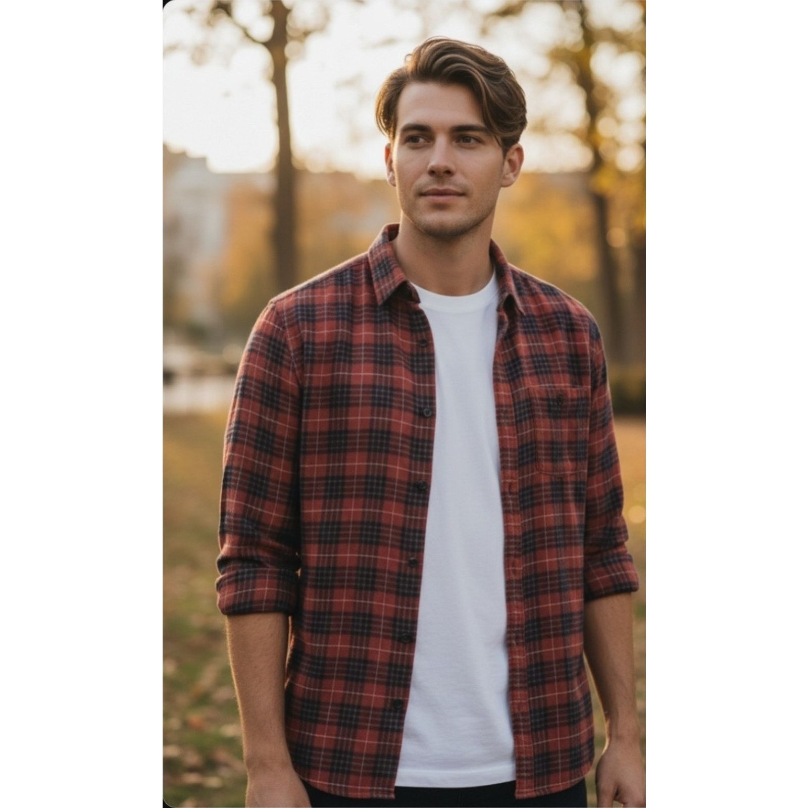 Southern Tide NWT Southern Tide Payton Heather Reversible Flannel Size S Size US S / EU 44-46 / 1 - 8 Thumbnail